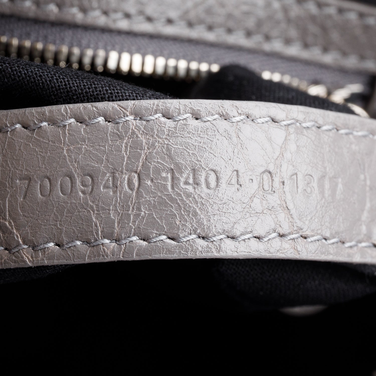 Balenciaga Grey Agneau Leather Neo Cagole XS City Bag w/ Strap