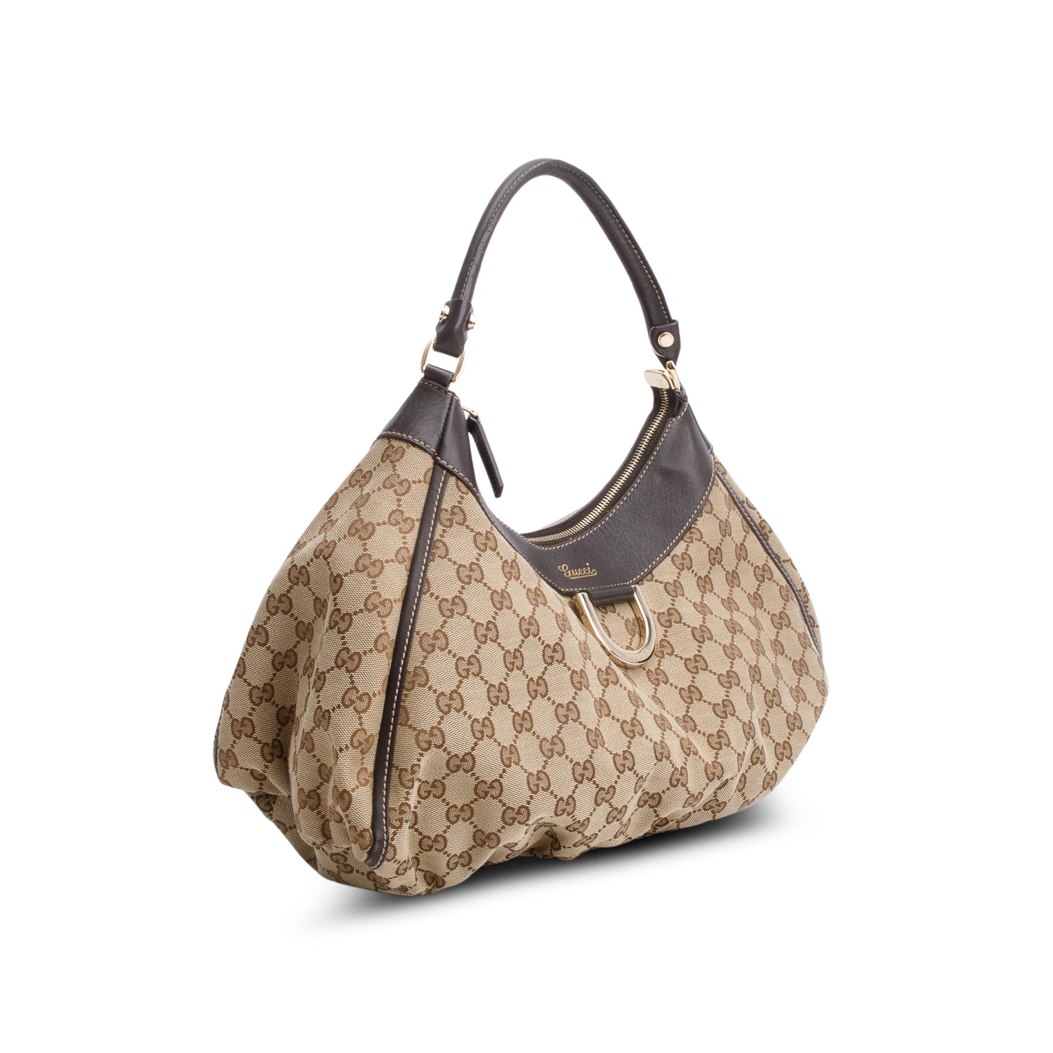 Gucci GG Canvas Abbey D-Ring Hobo