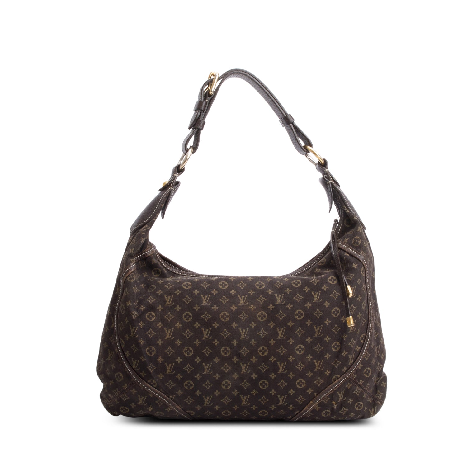 Louis Vuitton Brown Monogram Mini Lin Manon MM