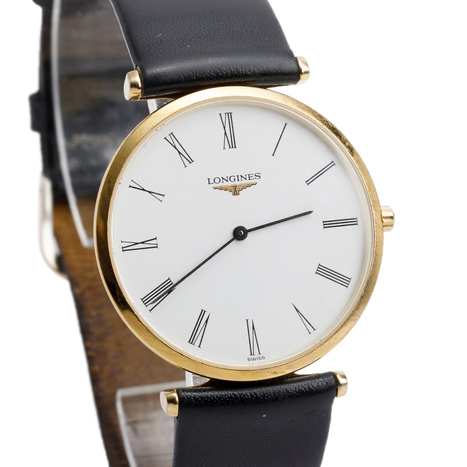Longines Gold-Plated Stainless Steel La Grande Classique 33 MM Classique Watch w/ Box & Papers