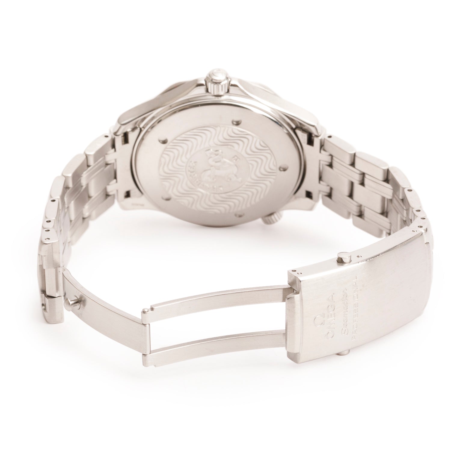 Omega Stainless Steel Seamaster Diver 300M Professional Chronometer 41 MM Automatic Watch Blue Dial