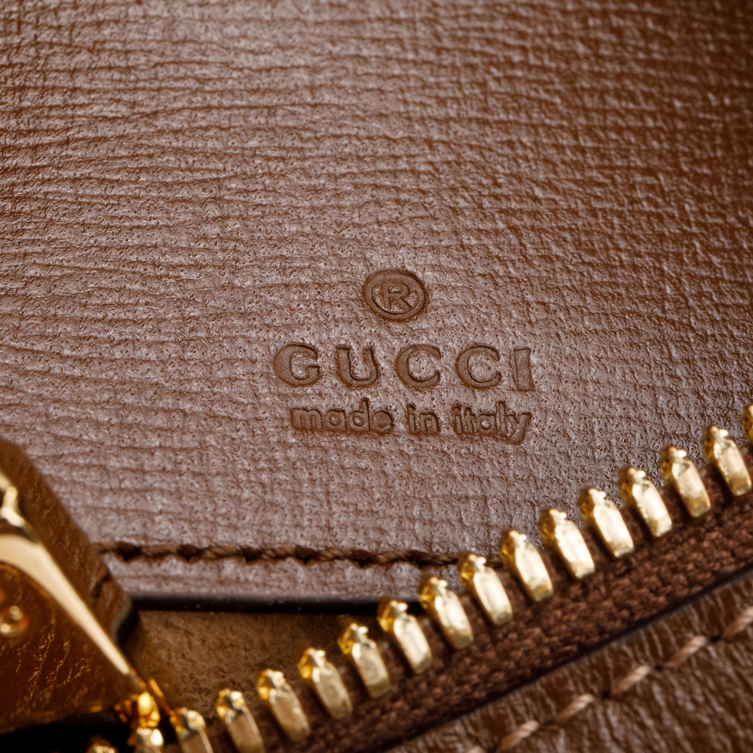 Gucci GG Supreme Interlocking G Half-Moon Shaped Mini Bag