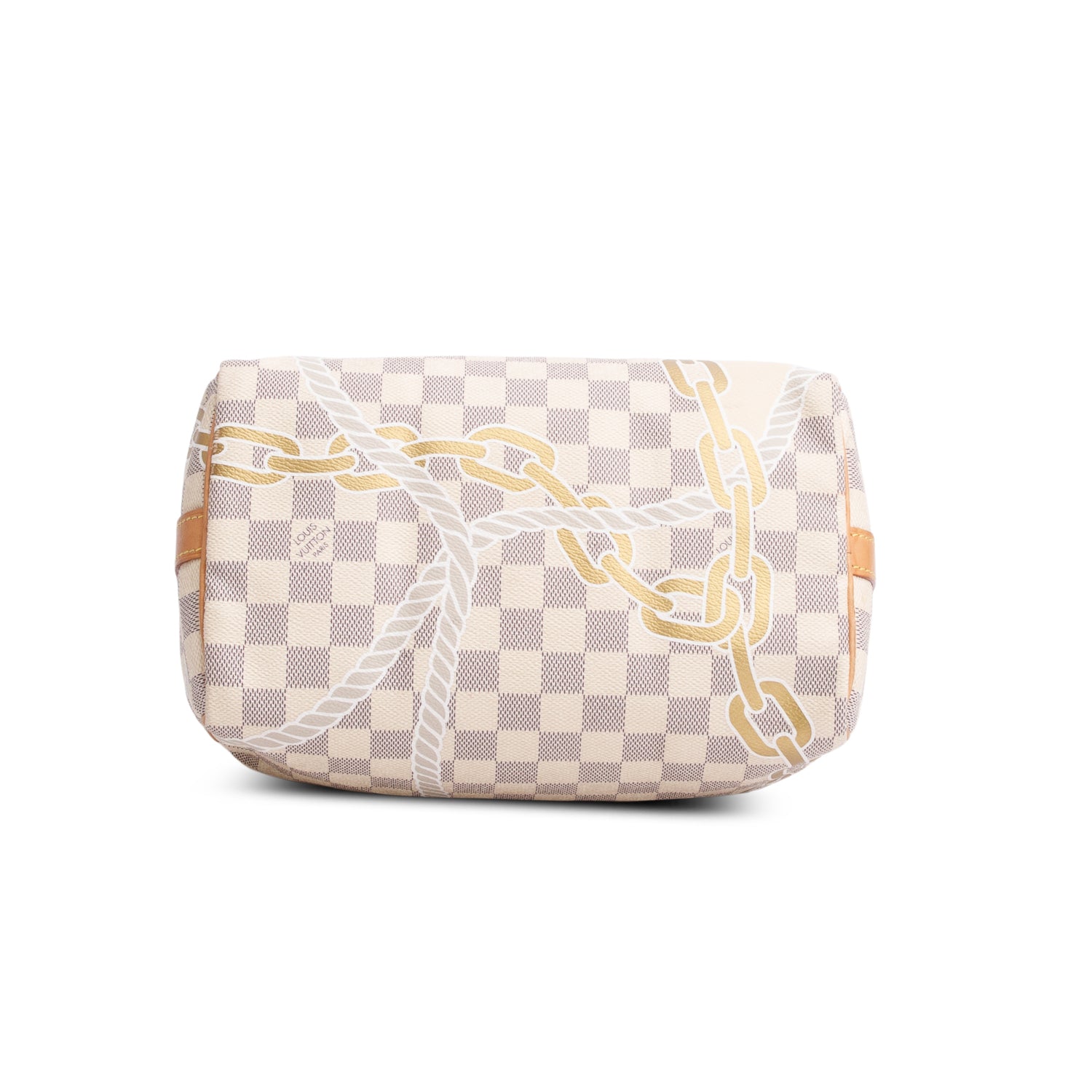 Louis Vuitton Nautical Damier Azur Speedy Bandouliere 25 w/ Strap