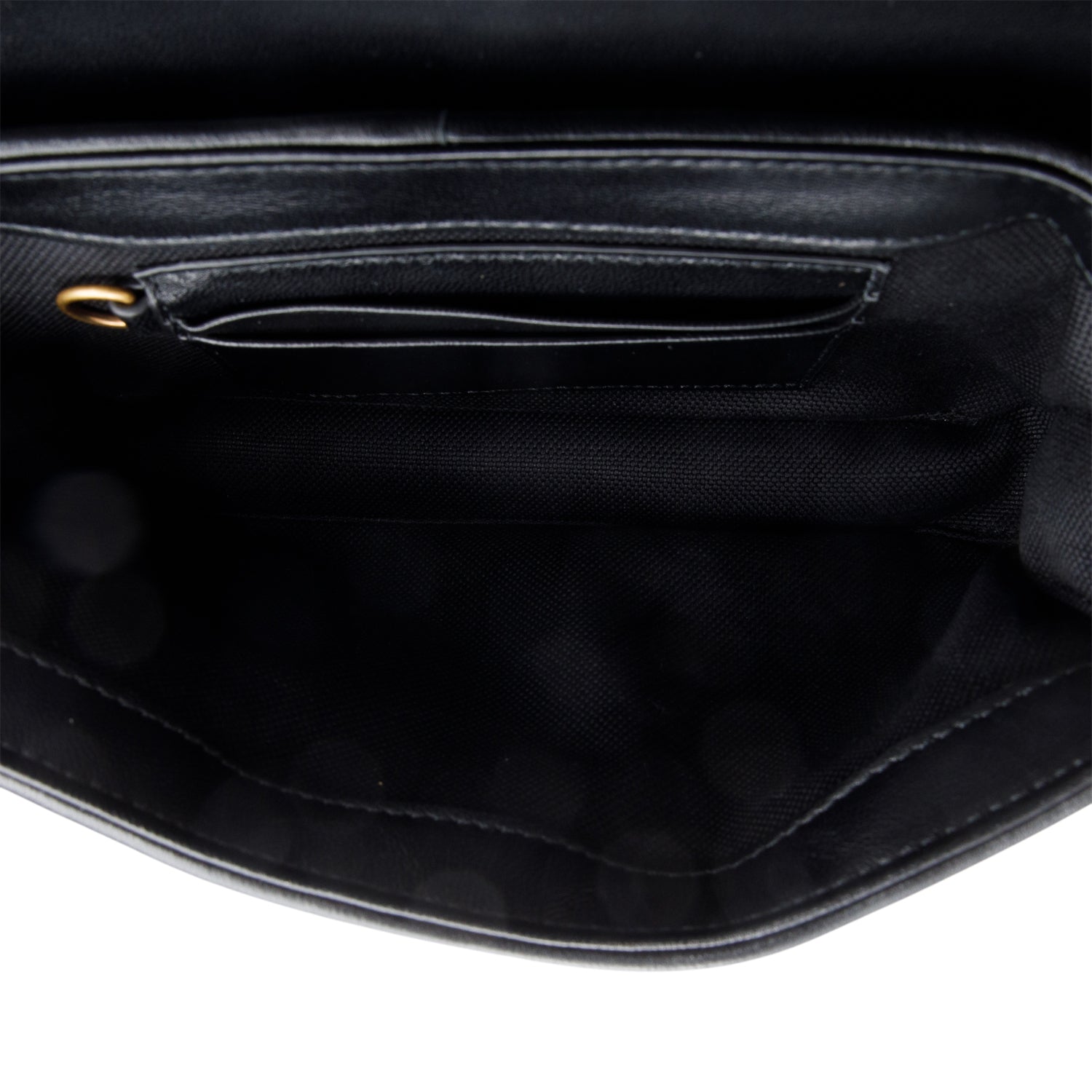 Gucci Black Calfskin Matelasse GG Marmont Shoulder Bag w/ Box & Card Holder