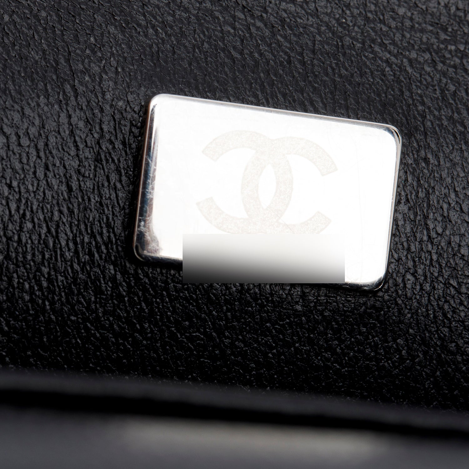 Chanel 2023 Black Caviar Quilted Medium Boy Flap Bag w/ Box & Receipt