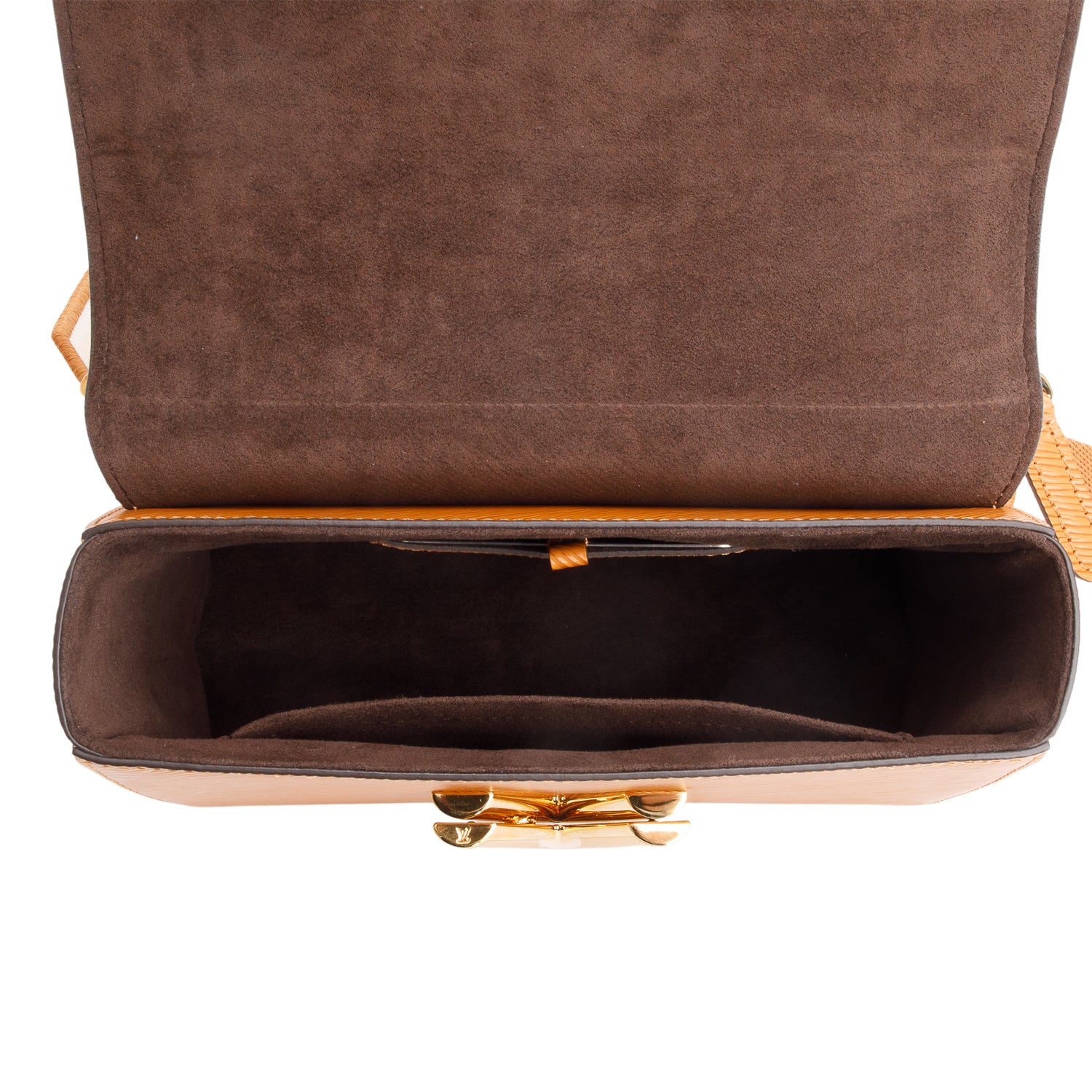 Louis Vuitton Brown Epi Leather Twist MM w/ Box, Receipt & Straps