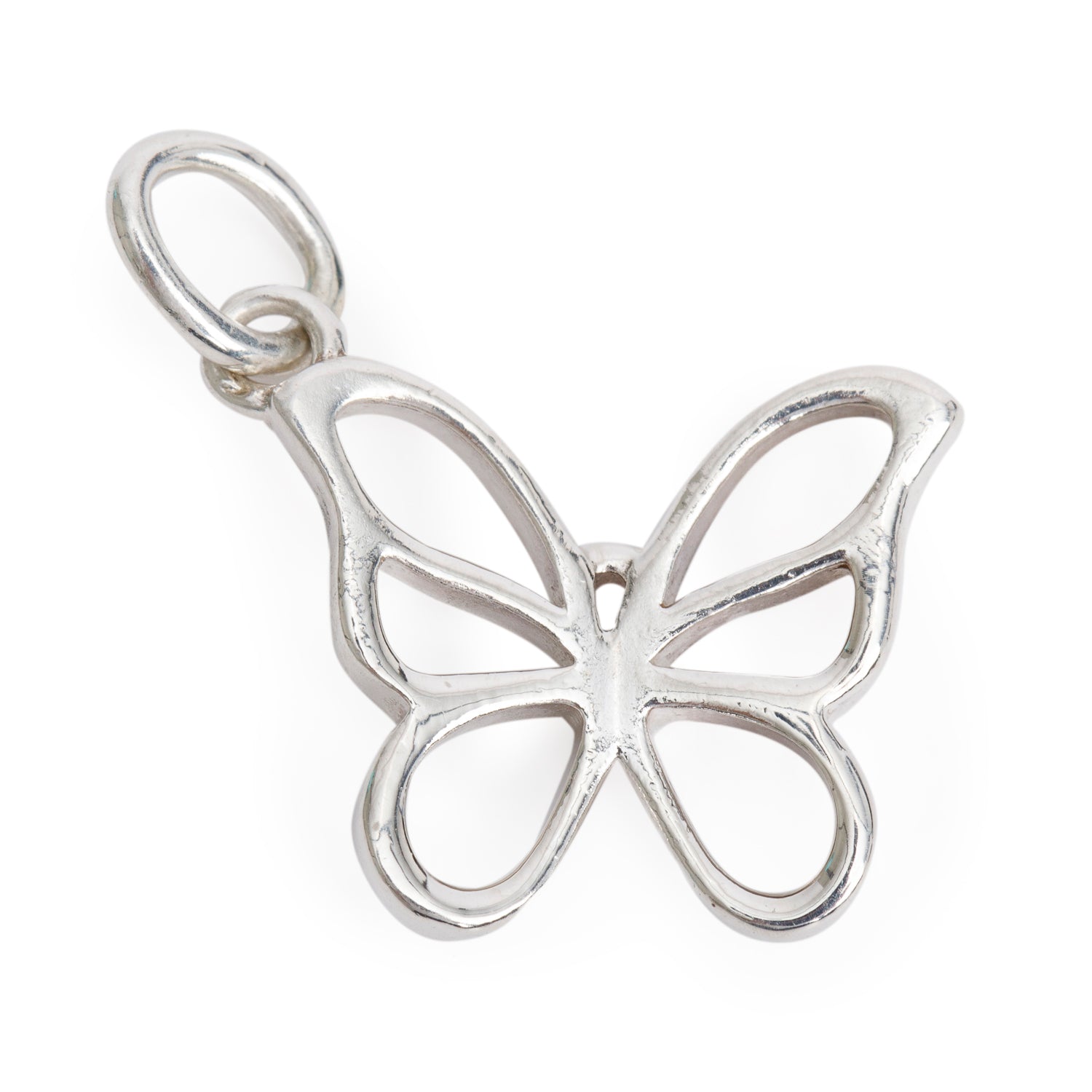 Tiffany & Co. Sterling Silver Butterfly Charm Pendant