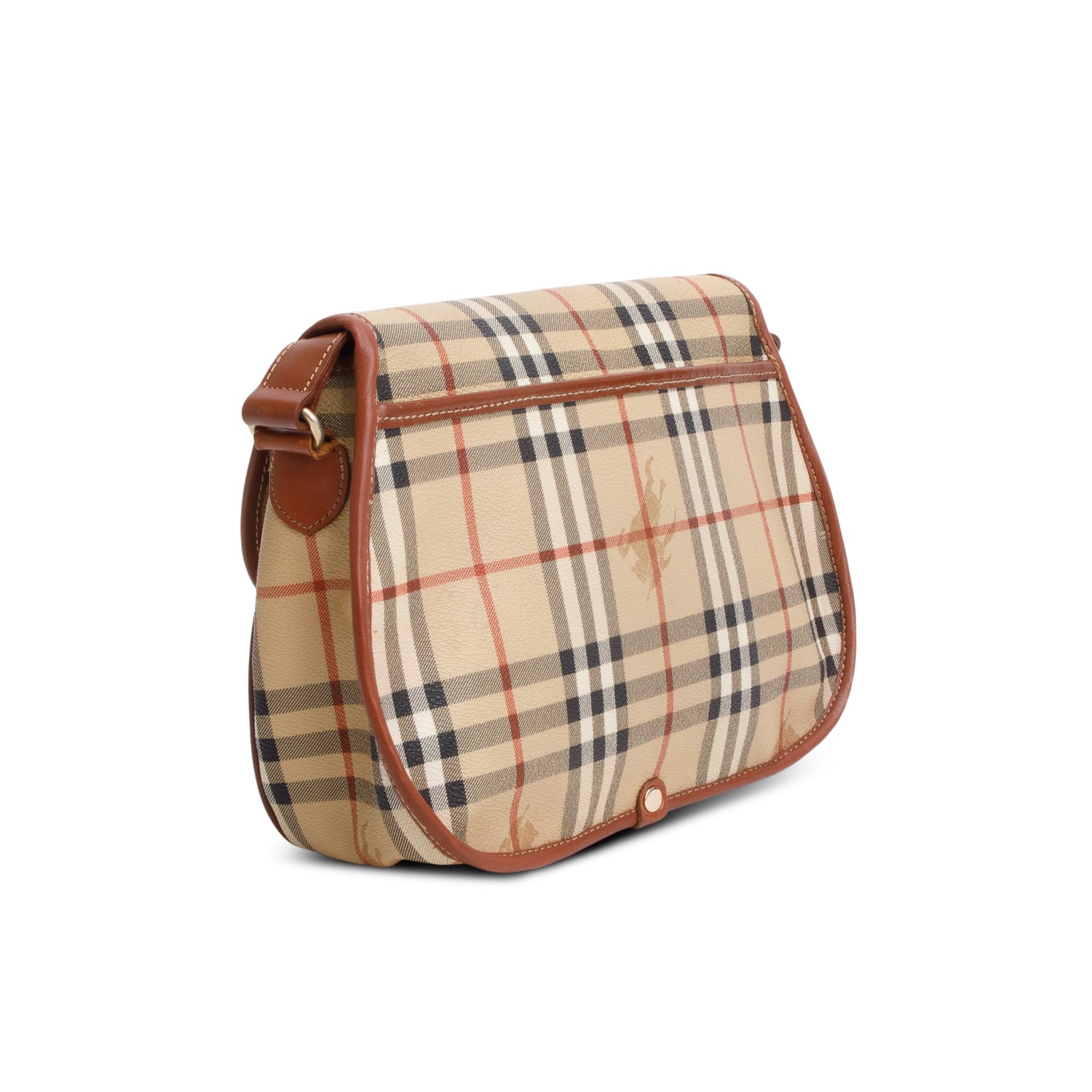 Burberry's Vintage Haymarket Check Crossbody Bag