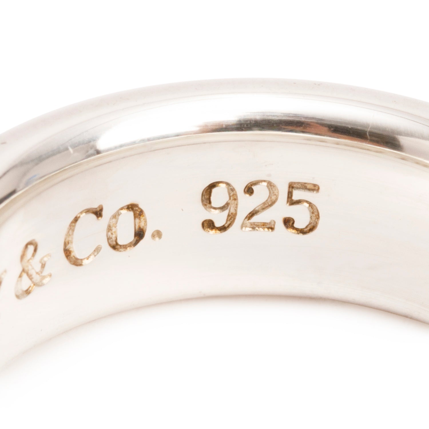 Tiffany & Co. Sterling Silver 1837 Ring, Size 6.5