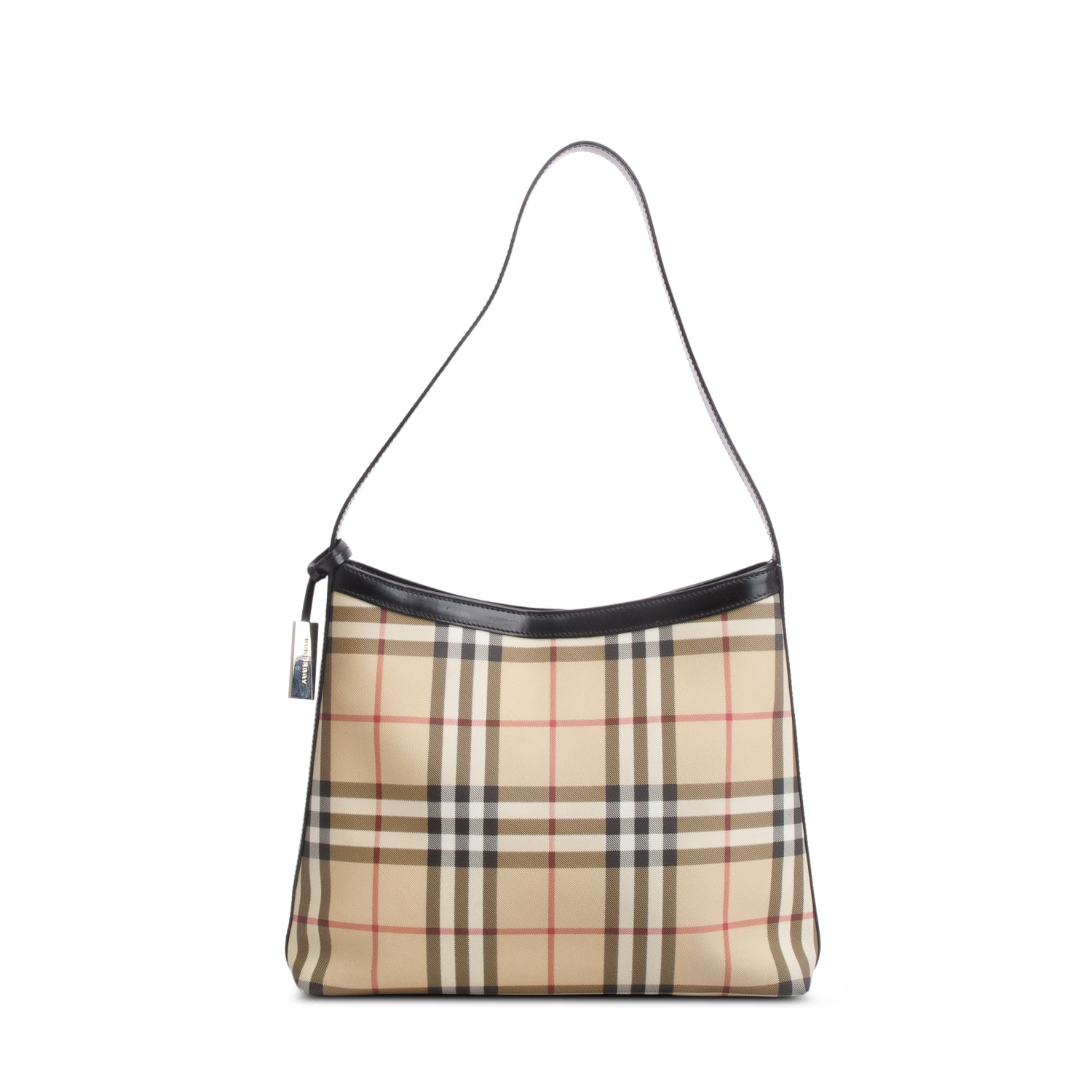 Burberry Beige Nova Check Shoulder Bag