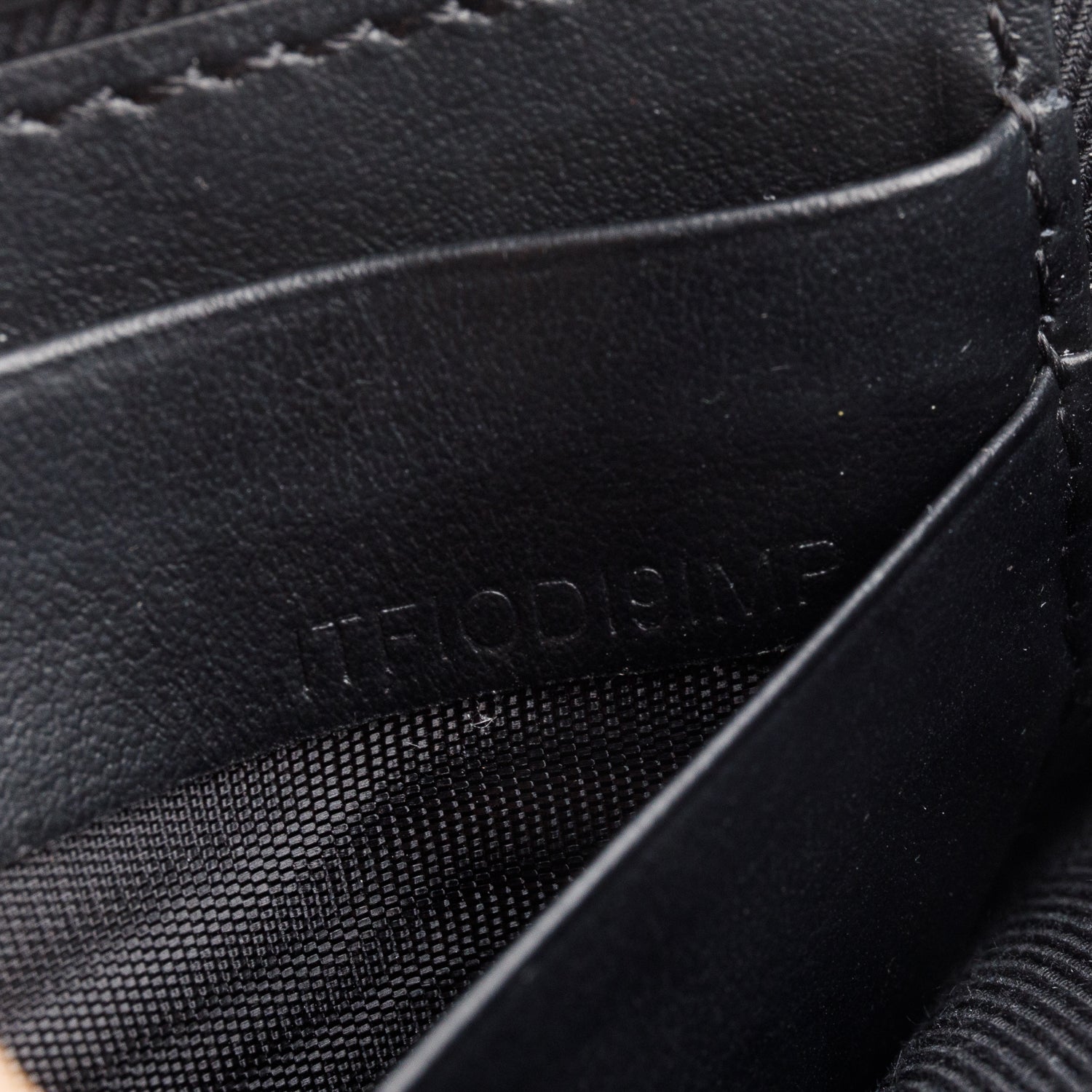 Burberry Beige Vintage Check Calfskin Olympia Slim Pouch