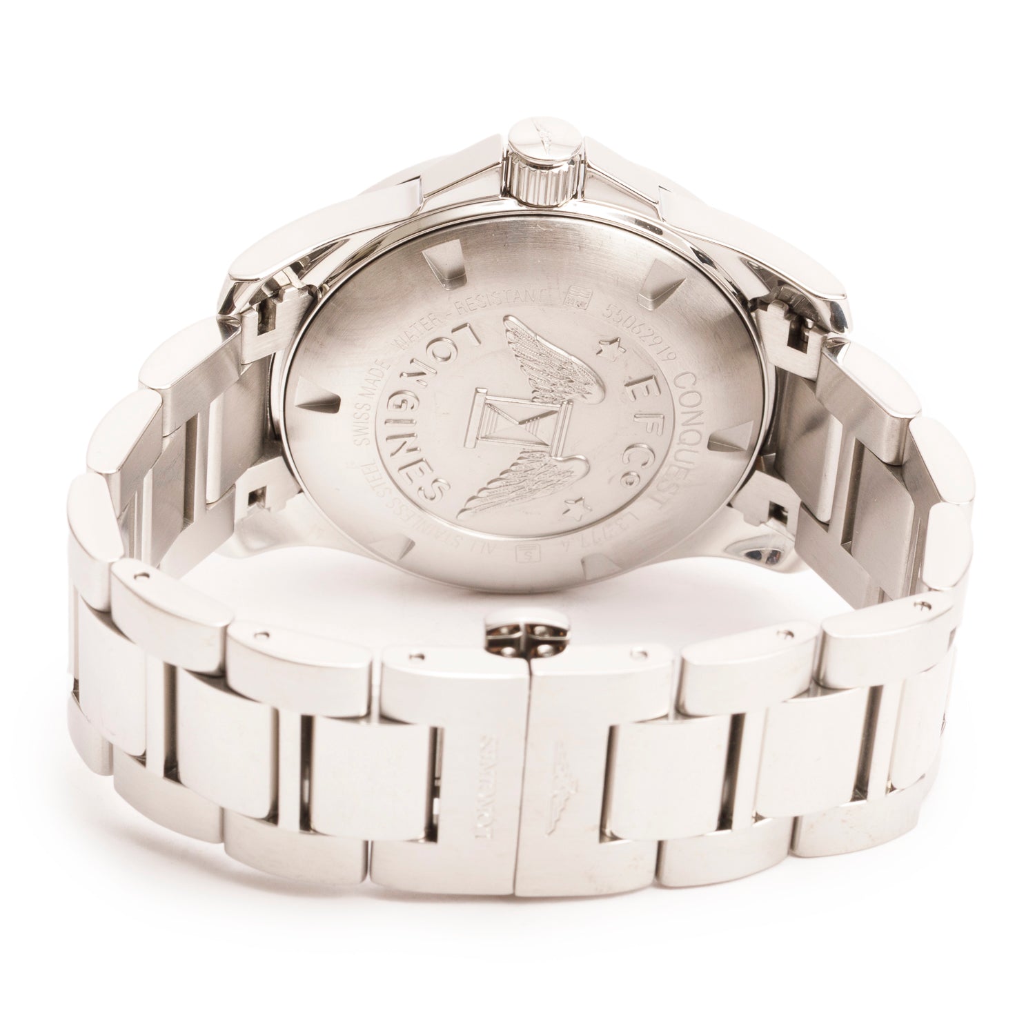 Longines 2024 Stainless Steel Conquest 41 MM Automatic Watch Blue Dial w/ Box & Papers