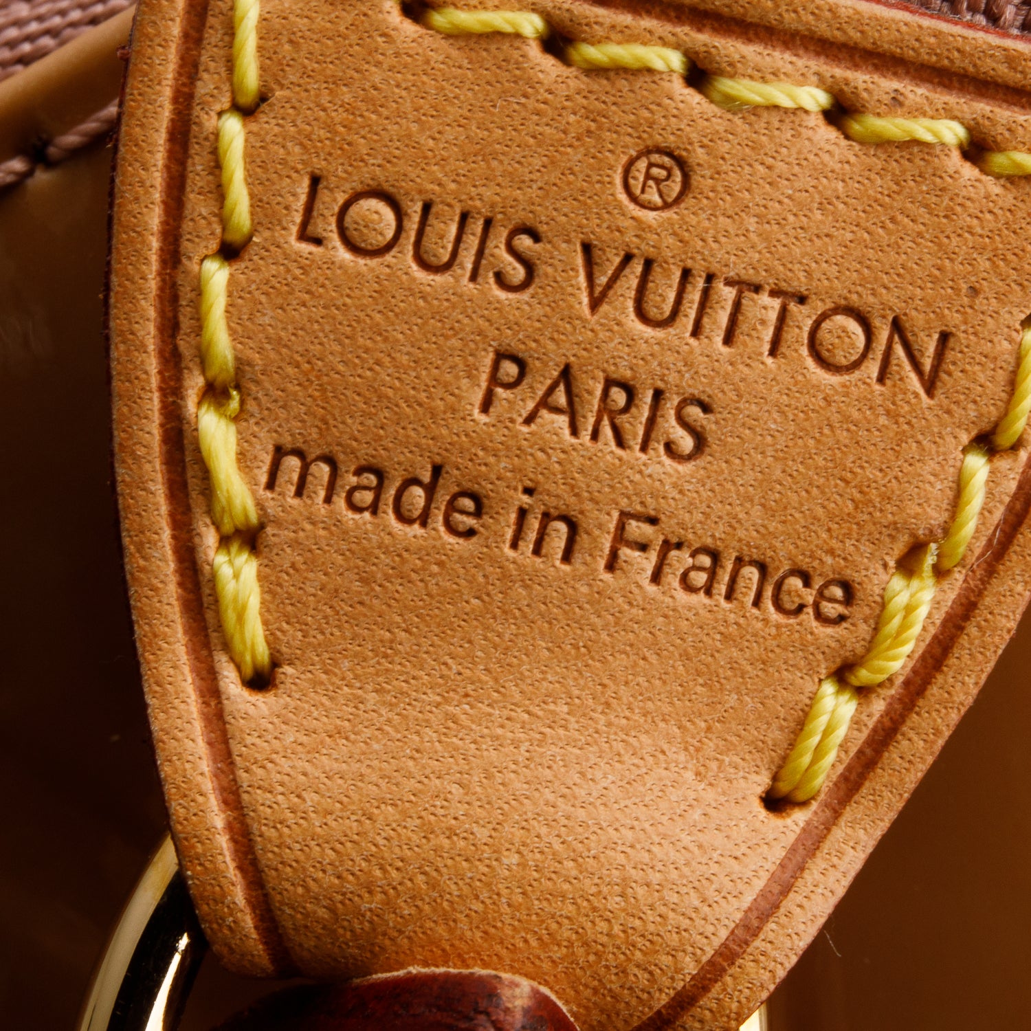 Louis Vuitton Brown Vernis Pochette Accessories NM