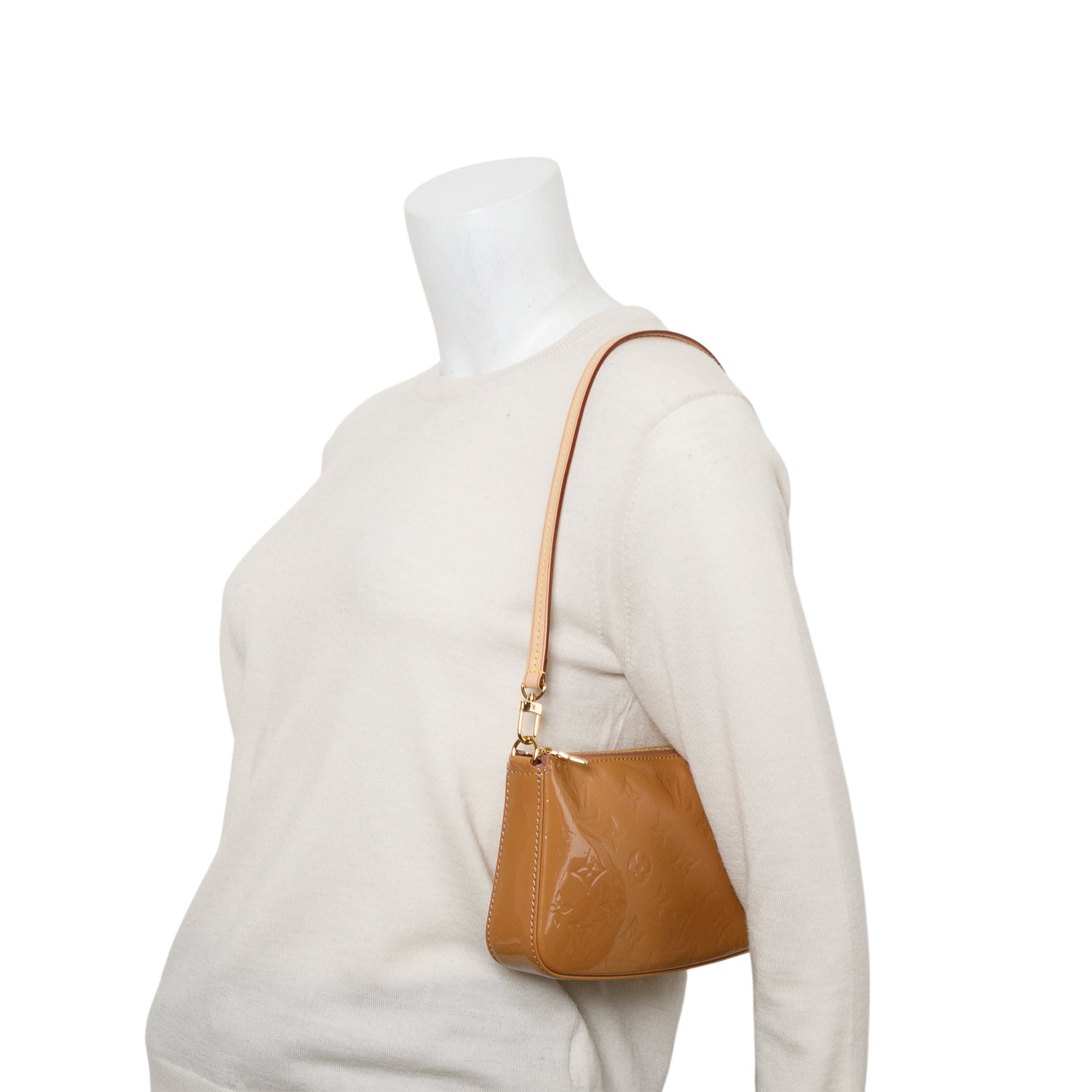 Louis Vuitton Brown Vernis Pochette Accessories NM