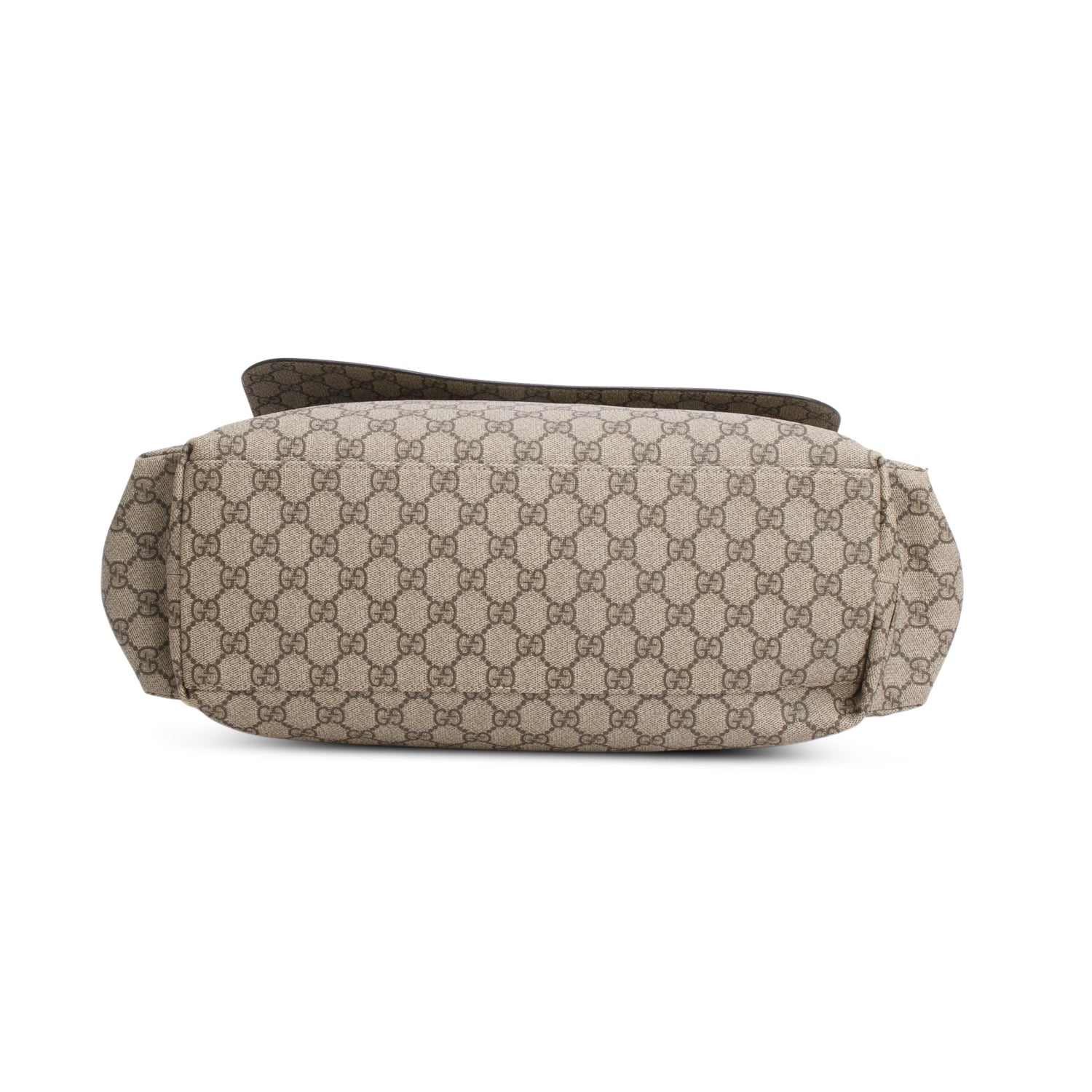 Gucci Beige GG Supreme Monogram Large Diaper Bag