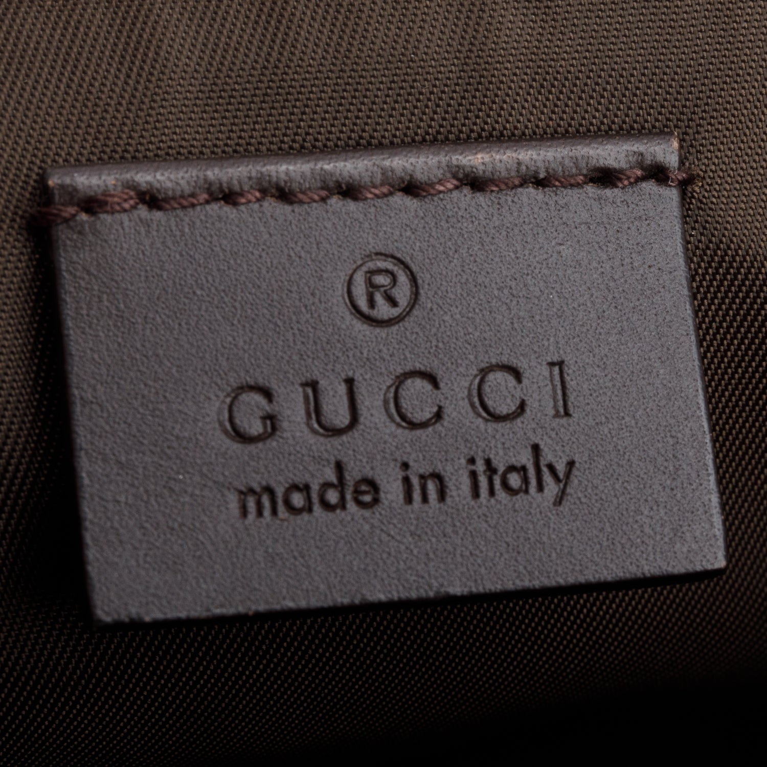 Gucci Beige GG Supreme Monogram Large Diaper Bag