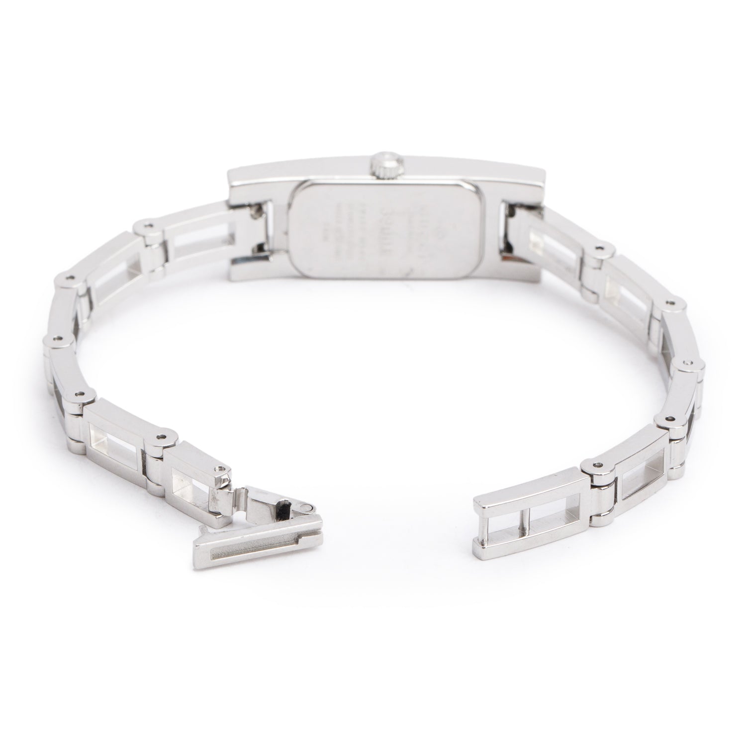 Gucci Stainless Steel 3900 Series Watch Diamond Blue Mother of Pearl Diamond Dial