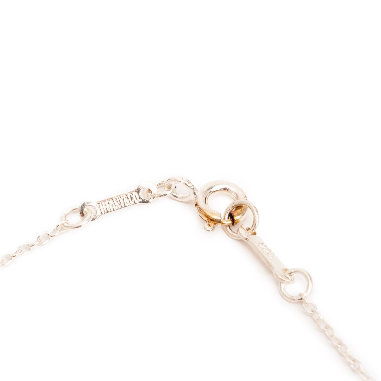 Tiffany & Co. Elsa Peretti Sterling Silver Full Heart Pendant Necklace