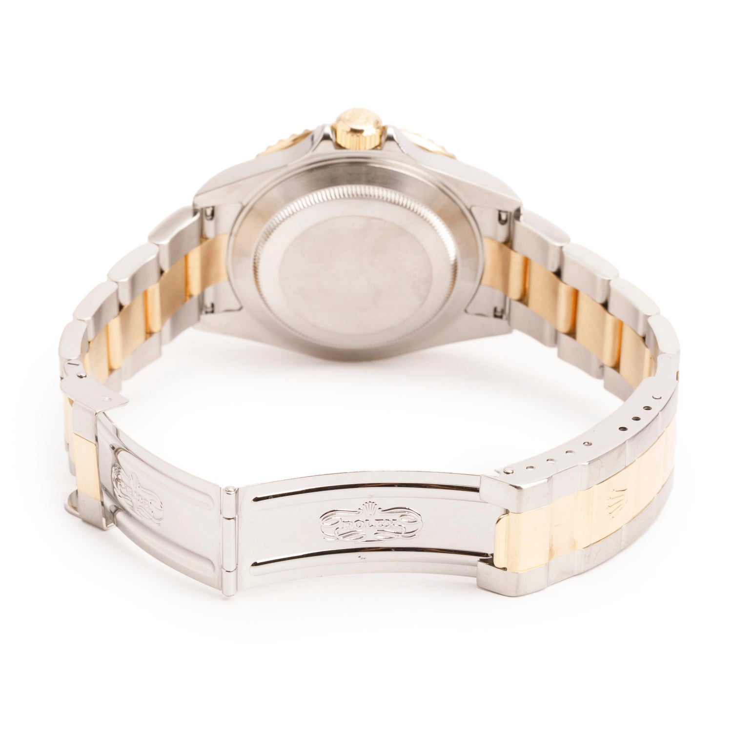 Rolex Stainless Steel & 18k Yellow Gold Submariner Date 40 MM Automatic Watch Blue Dial 16613 w/ Box