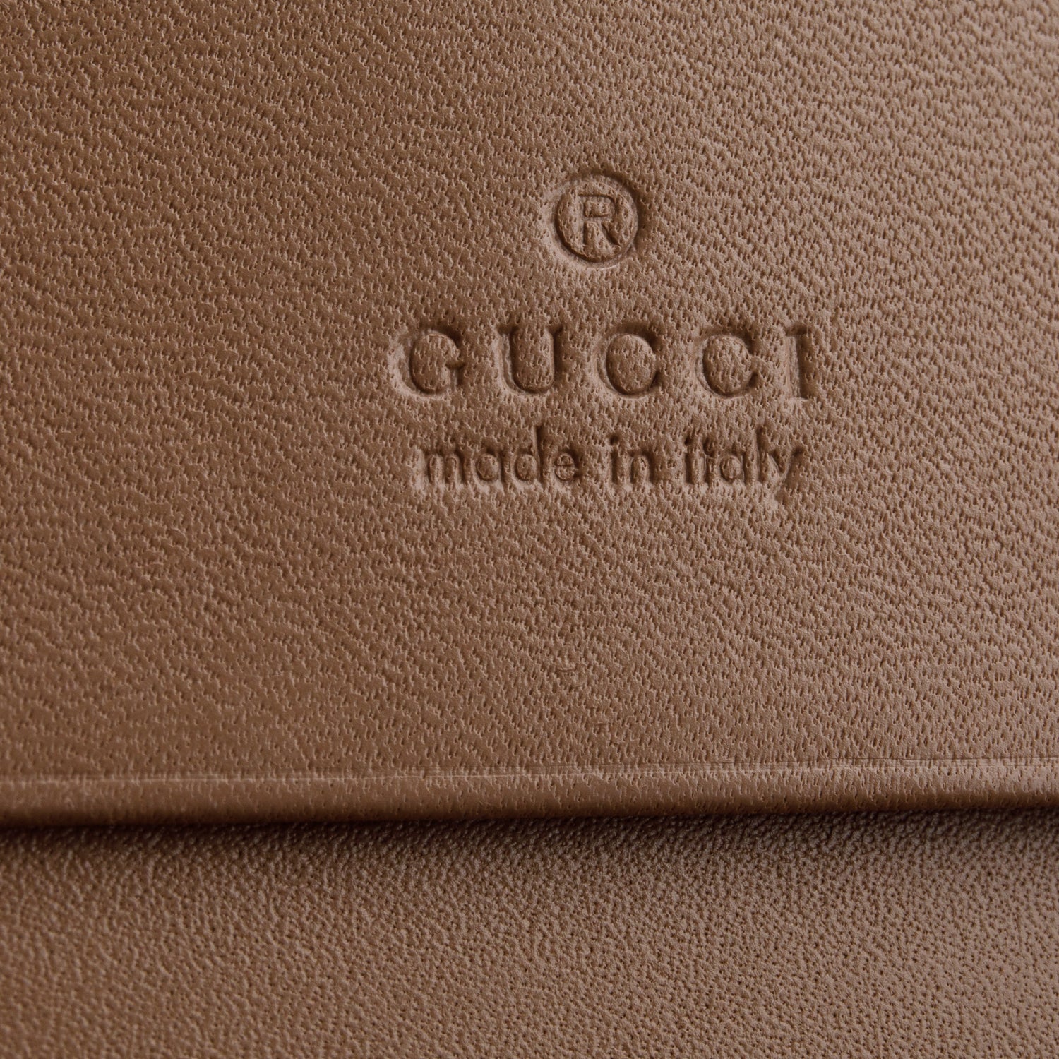 Gucci Beige Quilted GG Marmont Leather Card Case Wallet w/ Box