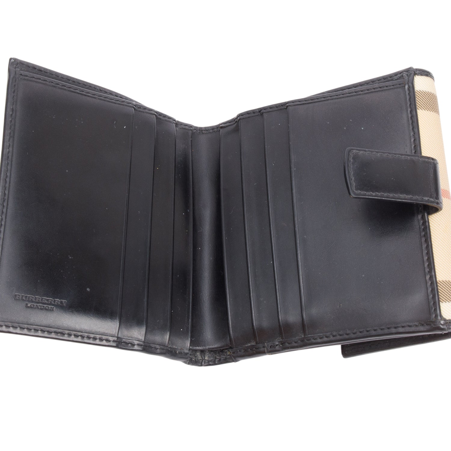 Burberry Nova Check French Wallet