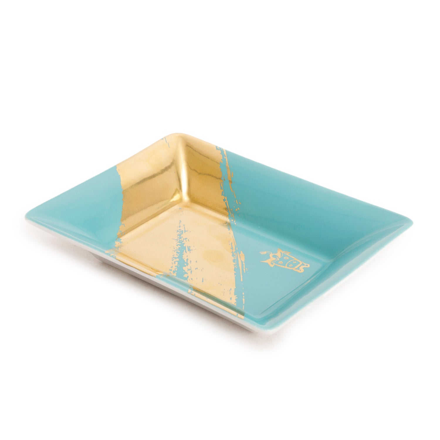 Tiffany & Co. Porcelain Cow Vide Poche Mini Tray