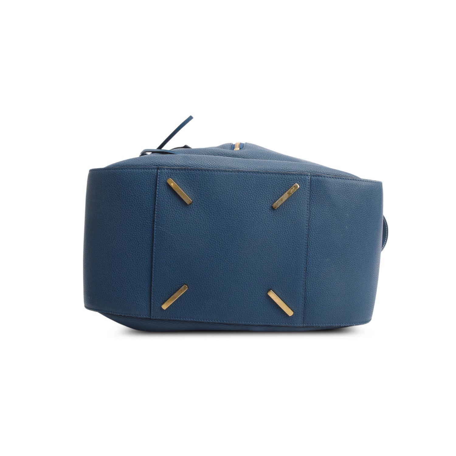 Loewe Blue Calfskin Leather Medium Hammock Bag