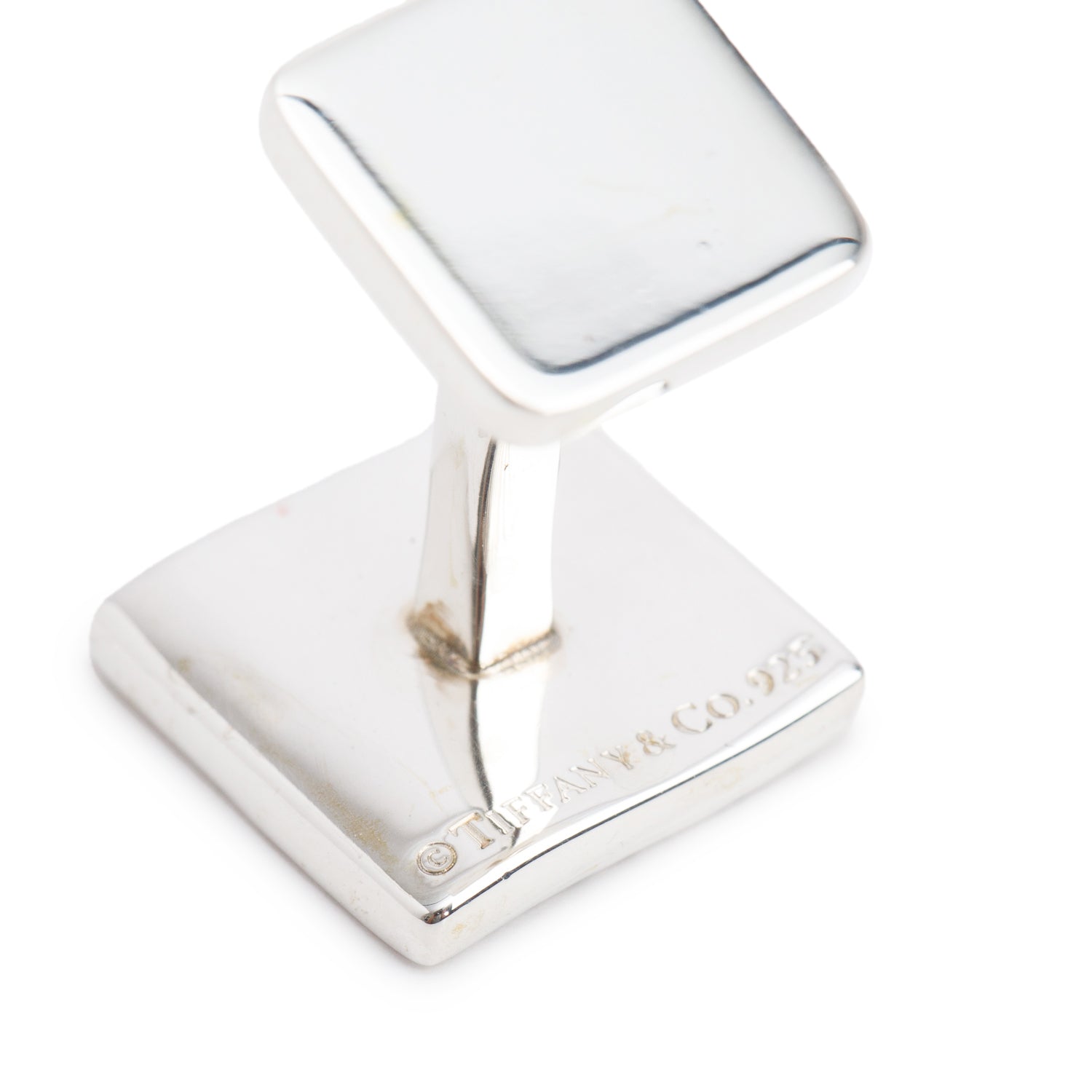 Tiffany & Co. Sterling Silver Notes Cufflinks