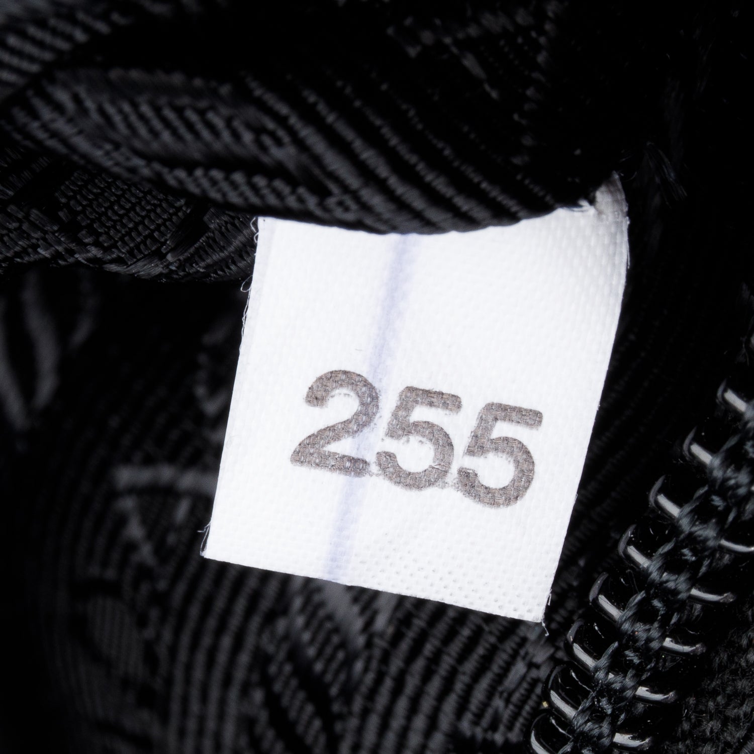 Prada Black Tessuto Nylon Studded New Vela Shoulder Bag