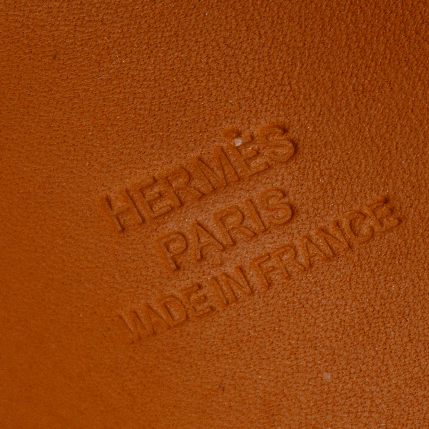 Hermes Palladium-Plated White Box Calfskin Leather Collier de Chien Bracelet, Size T2 w/ Box