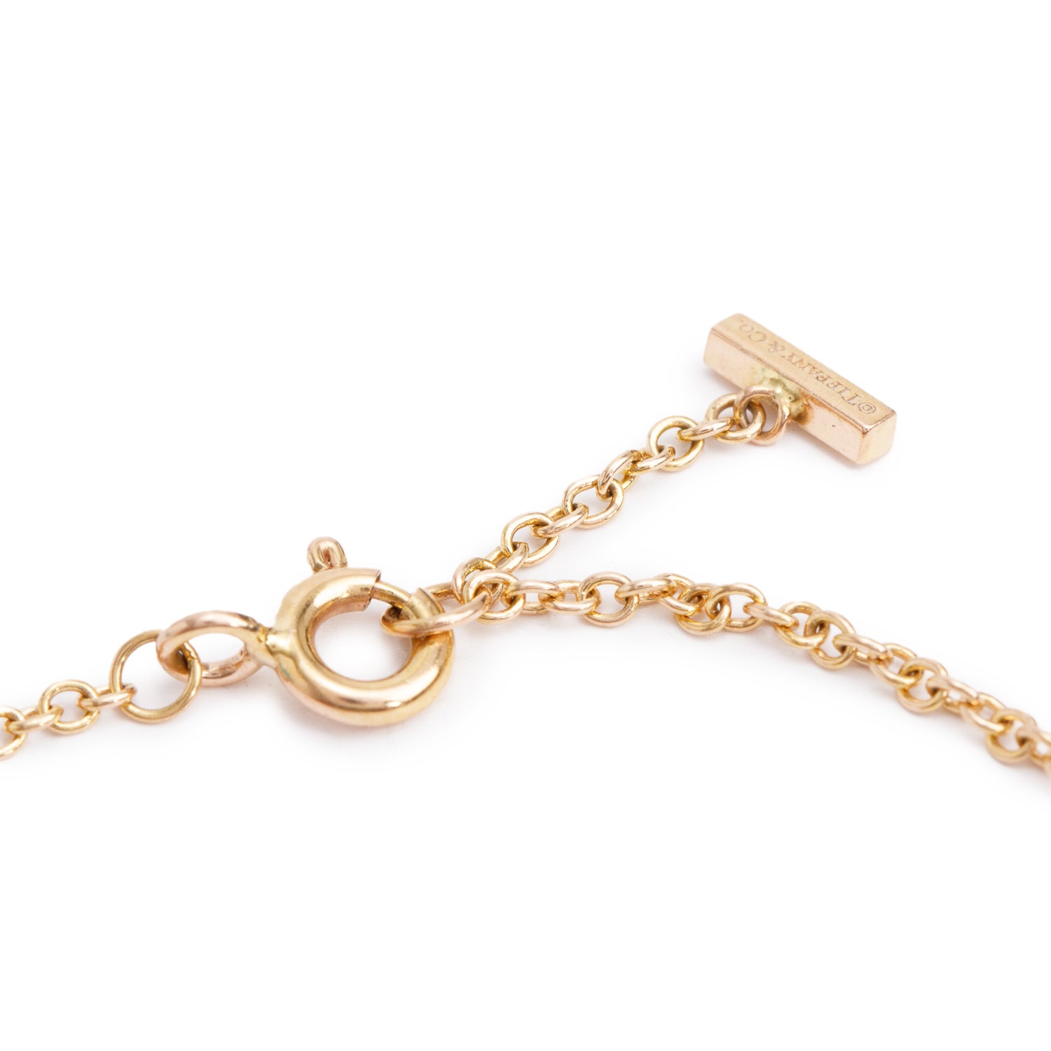 Tiffany & Co. 2023 18k Yellow Gold T Smile Bracelet w/ Box & Receipt
