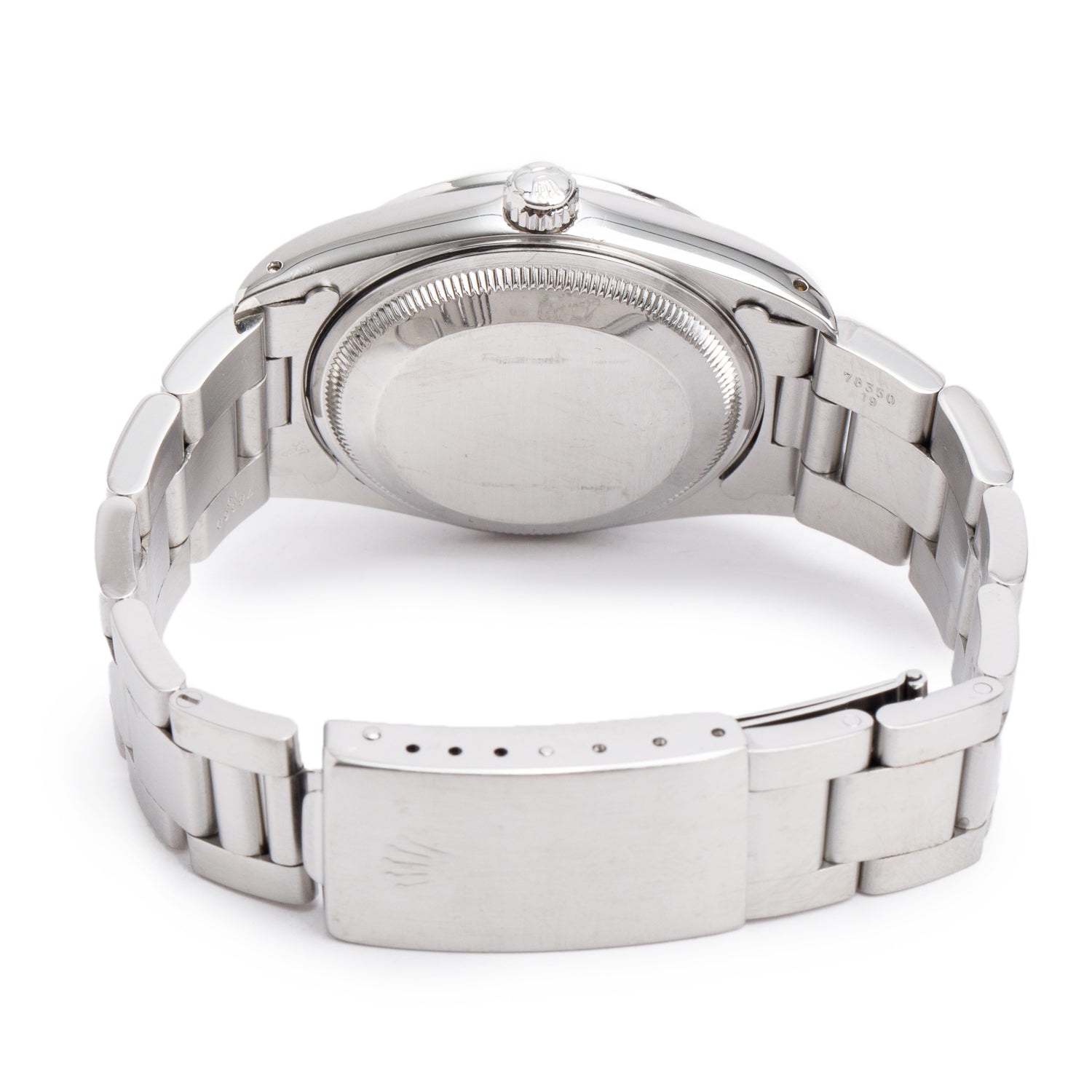 Rolex Stainless Steel Oyster Perpetual Date 34 MM Watch White Dial 15200 w/ Box