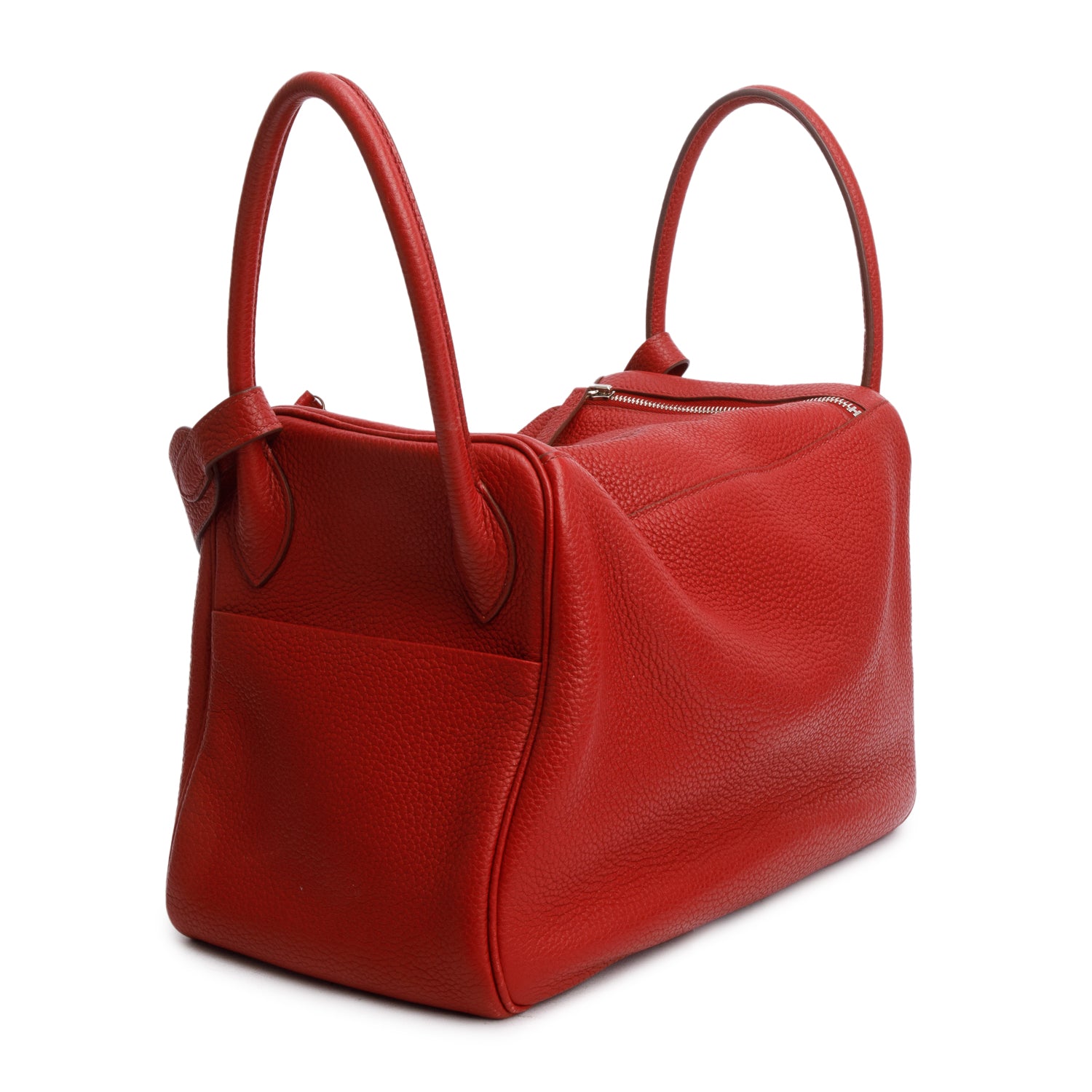 Hermes Rubis Taurillon Clemence Lindy 34