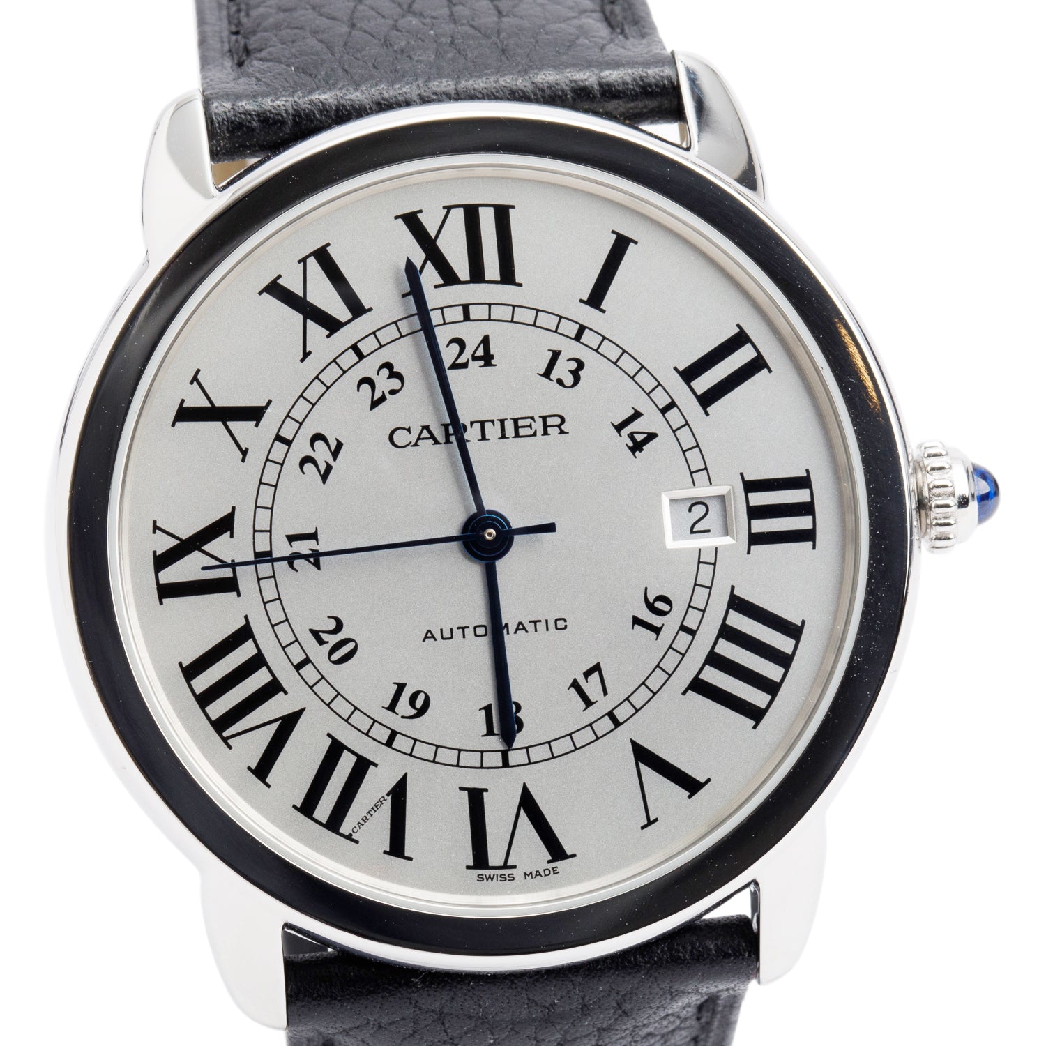 Cartier 2022 Stainless Steel Ronde Solo XL 42 MM Automatic Watch 3802