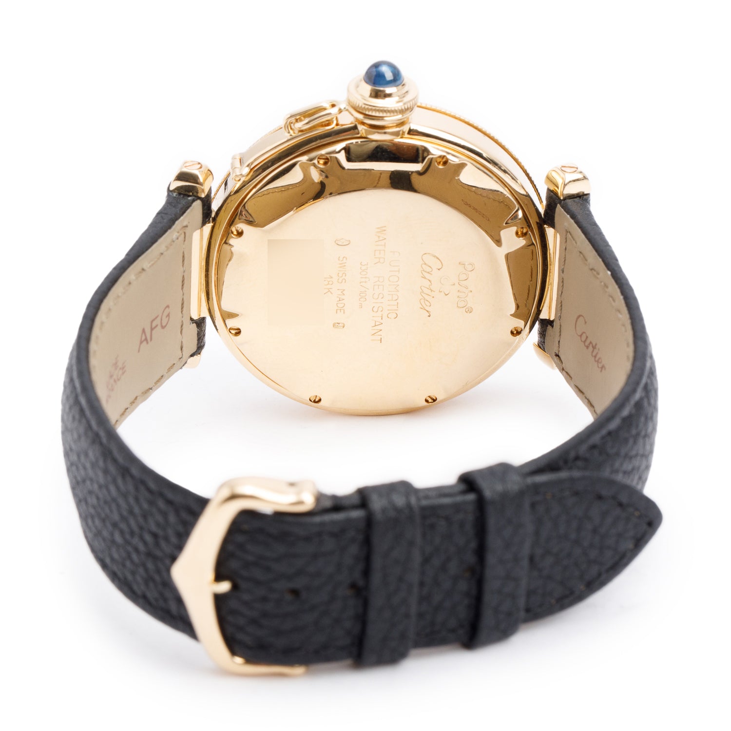 Cartier 18k Yellow Gold Pasha de Cartier 38 MM Automatic Watch 1989