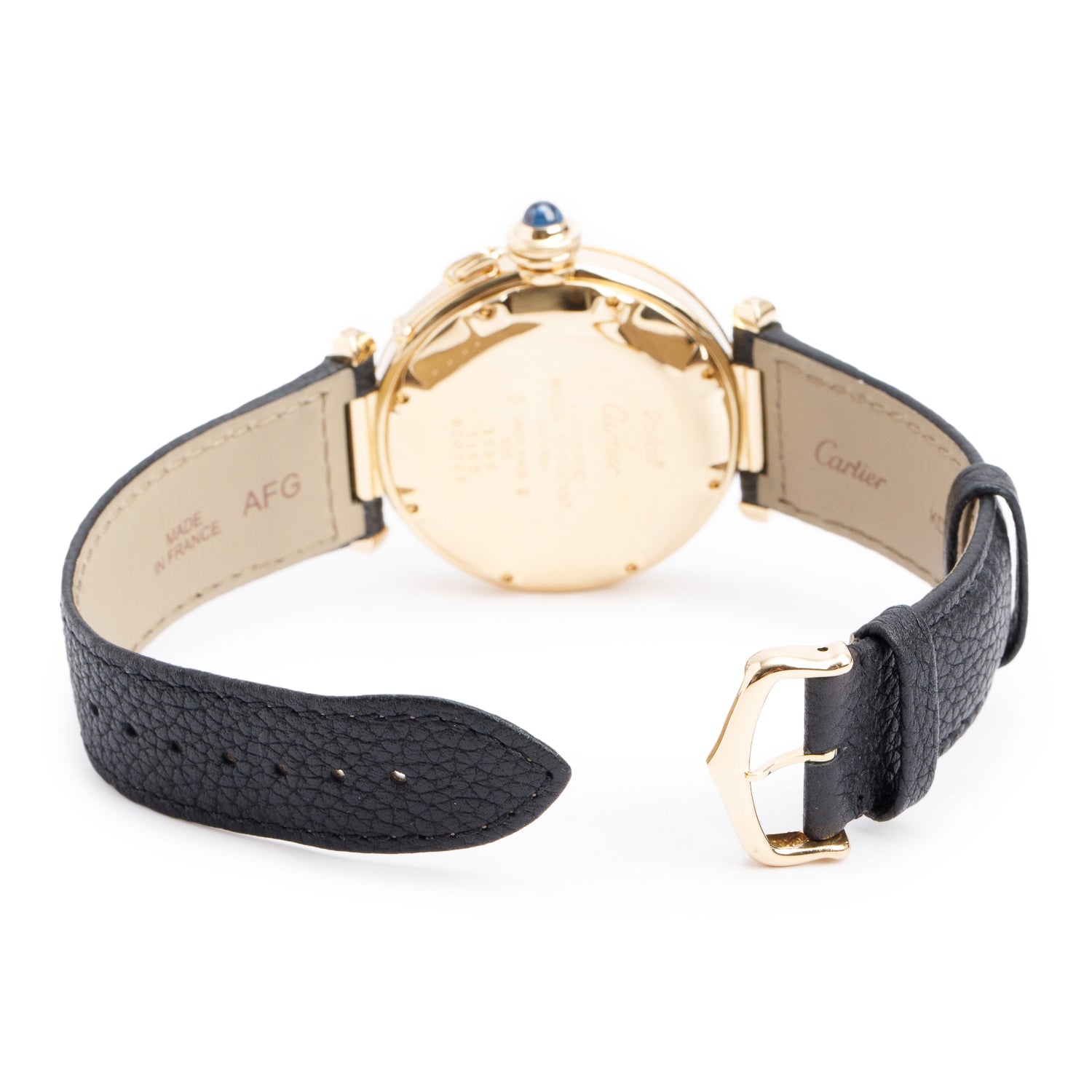 Cartier 18k Yellow Gold Pasha de Cartier 38 MM Automatic Watch 1989