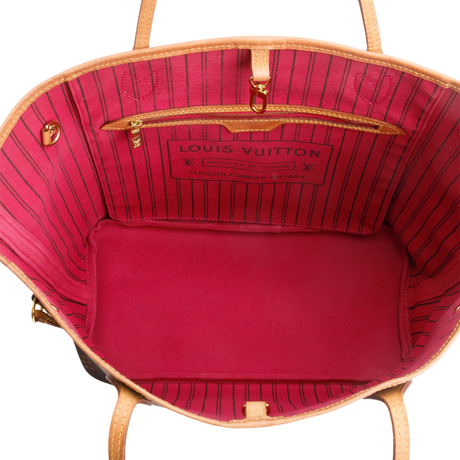 Louis Vuitton Monogram Neverfull MM w/ Pouch & Box