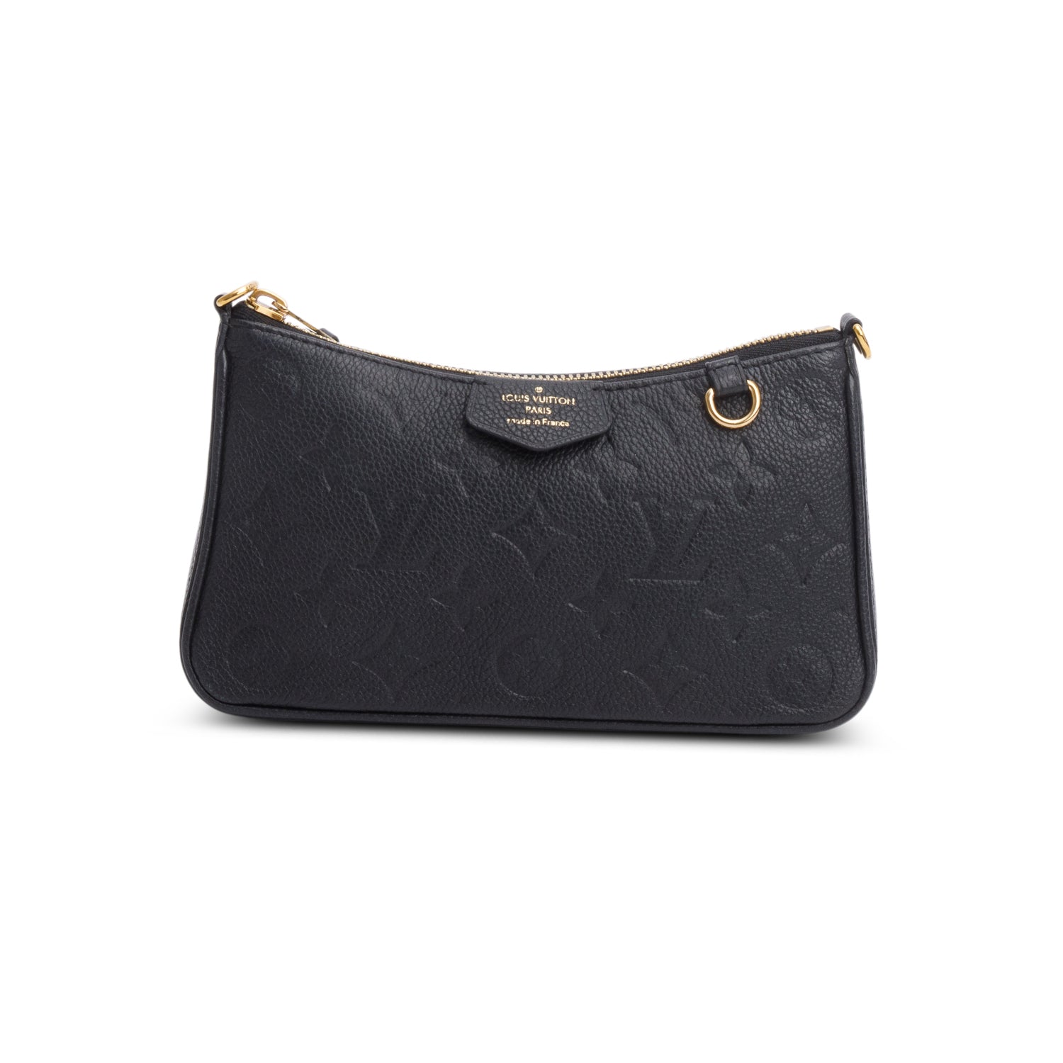 Louis Vuitton 2022 Black Empreinte Easy Pouch On Strap w/ Box & Receipt