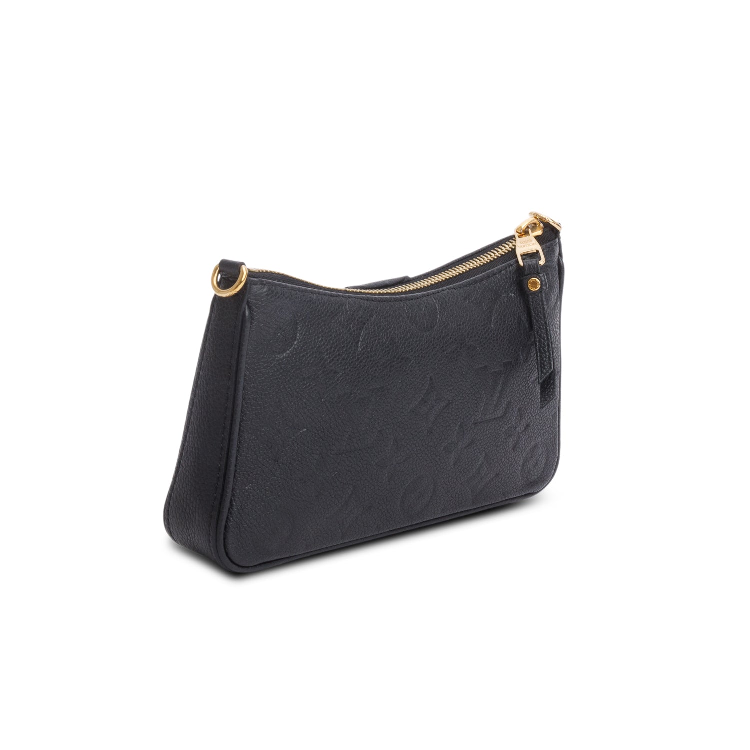 Louis Vuitton 2022 Black Empreinte Easy Pouch On Strap w/ Box & Receipt