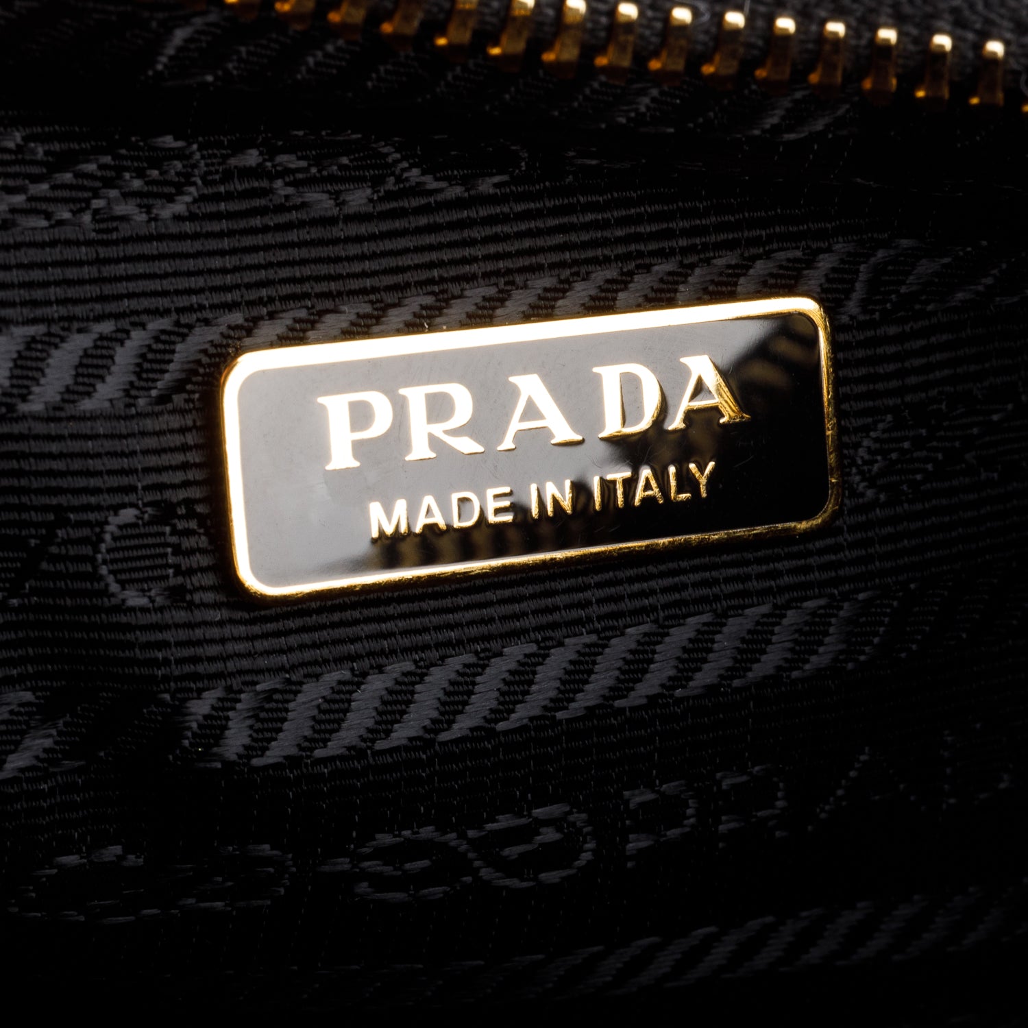 Prada Black Re-Nylon Quilted Re-Edition 1995 Chaine Shoulder Bag