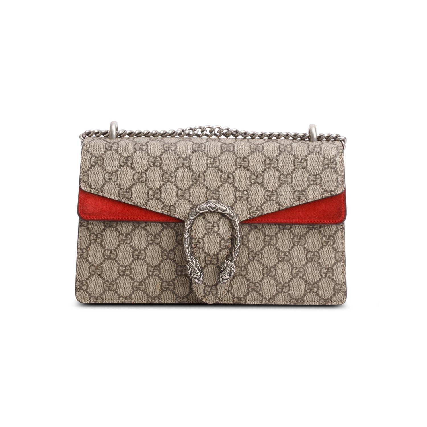Gucci GG Supreme Monogram Small Dionysus Shoulder Bag w/ Box
