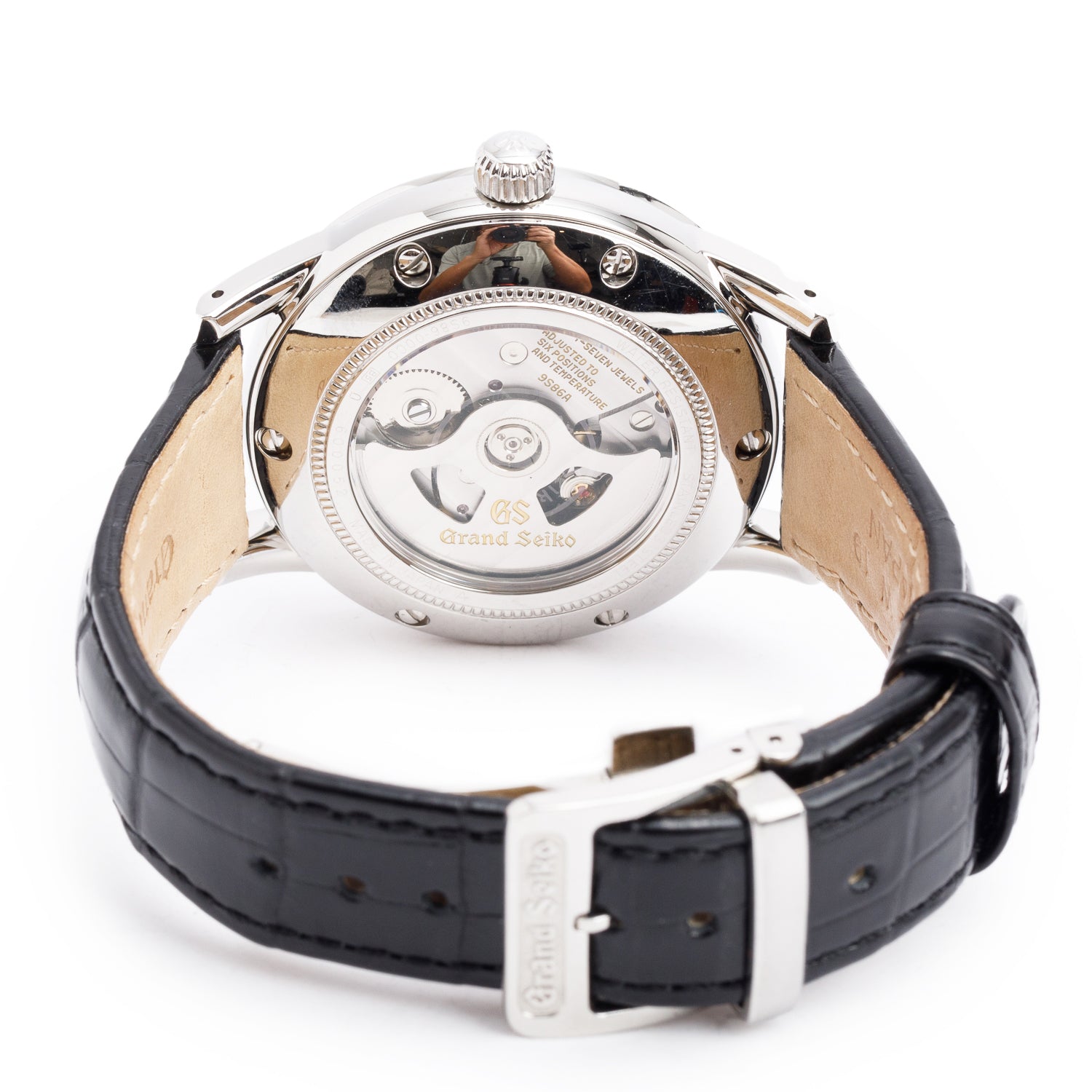 Grand Seiko 2022 Stainless Steel Hi-Beat 3600 GMT 39.5 mm Automatic Watch w/ Box & Papers