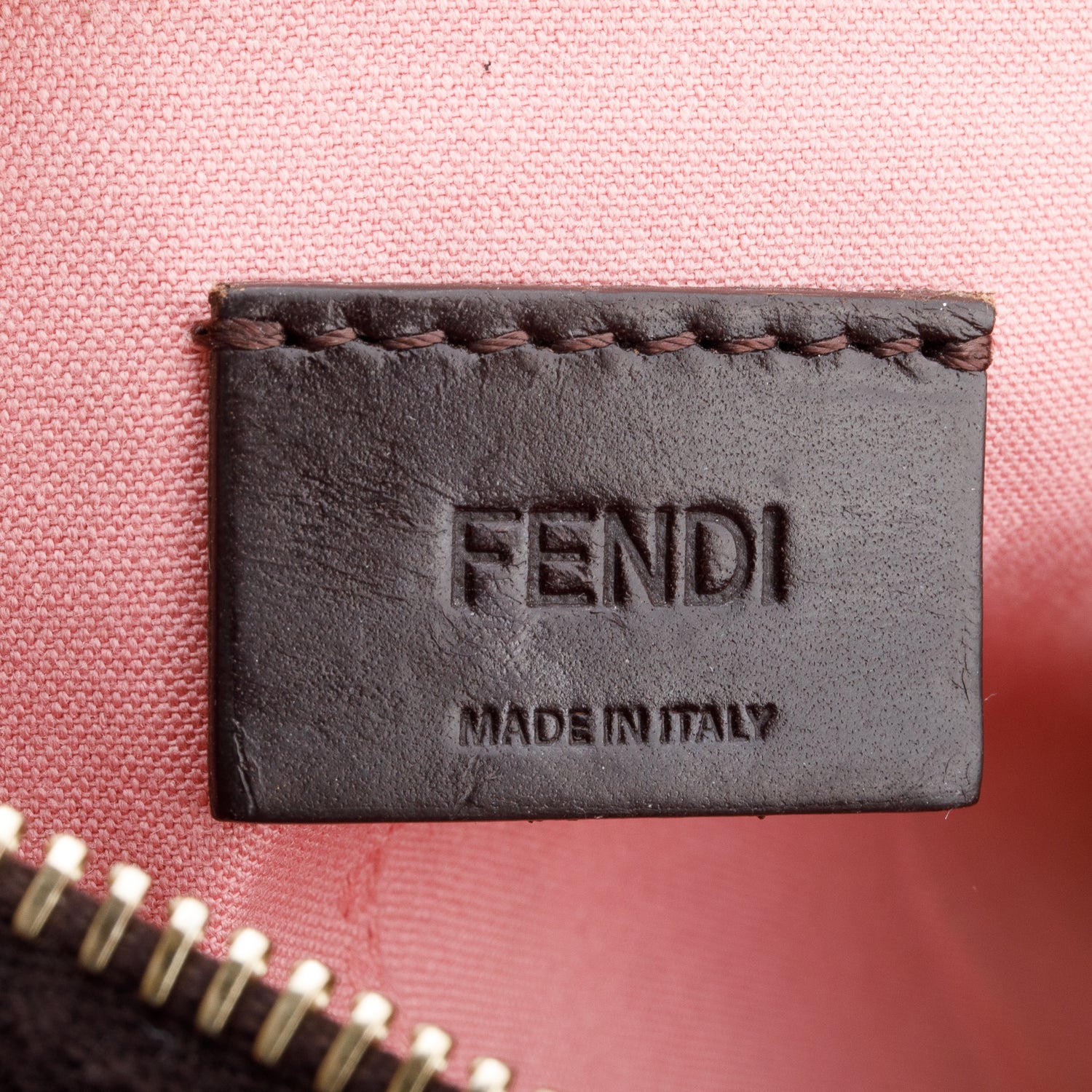 Fendi Zucca FF Canvas Crossbody Pochette w/ Box