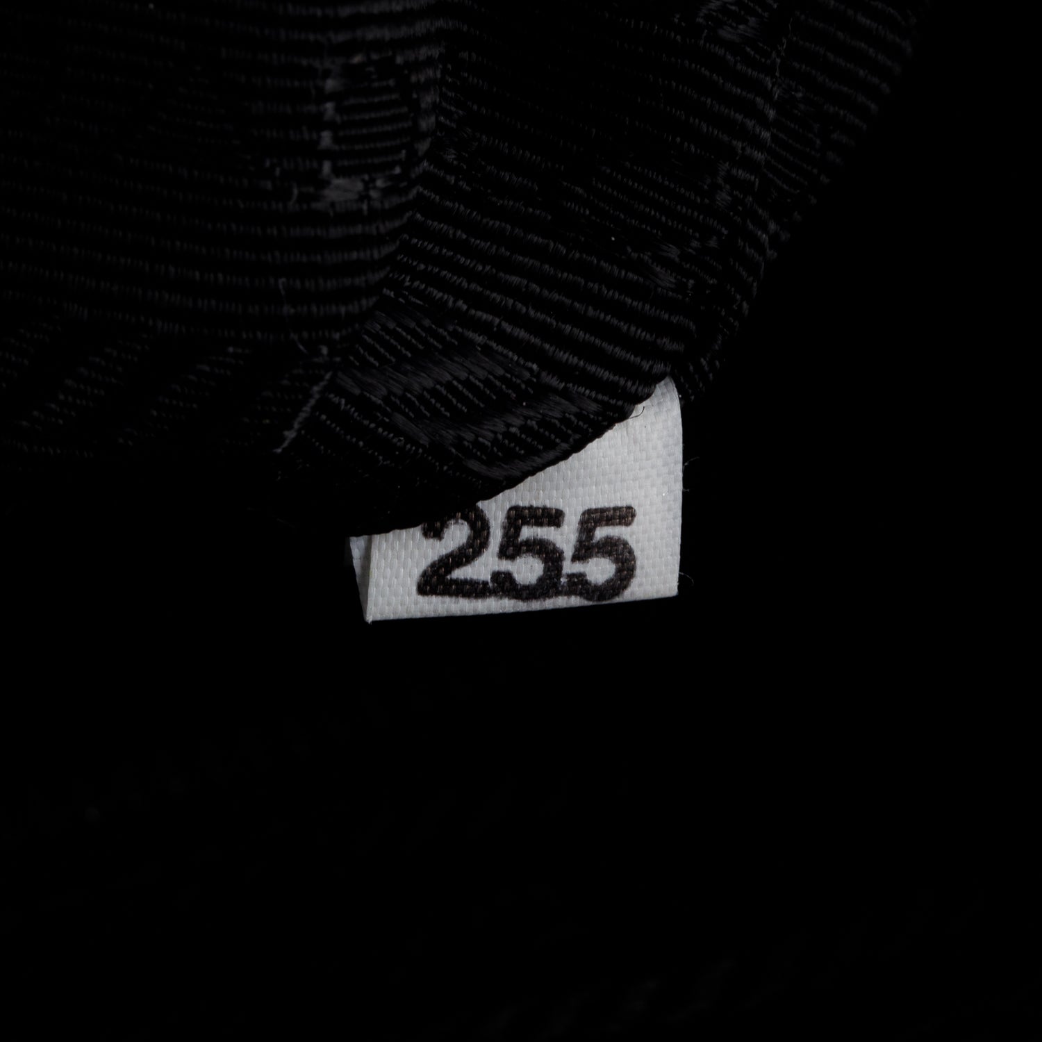 Prada Black Tessuto Nylon Studded New Vela Shoulder Bag