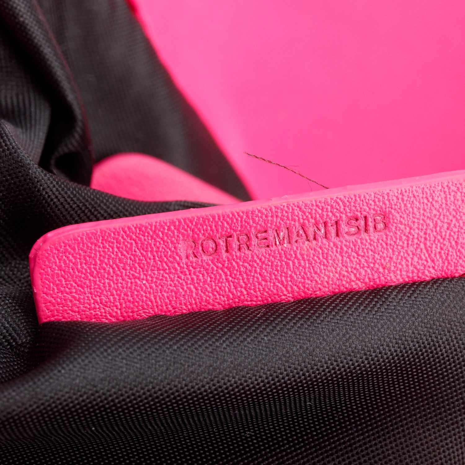 Alexander McQueen Pink Graffiti Nylon Skull Small Crossbody Bag