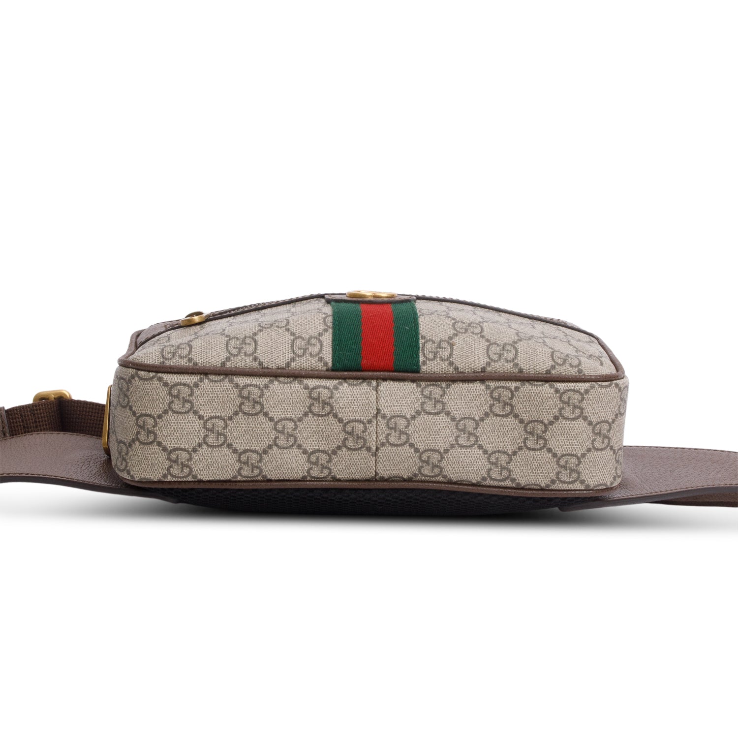 Gucci GG Supreme Web Medium Ophidia GG Belt Bag w/ Box