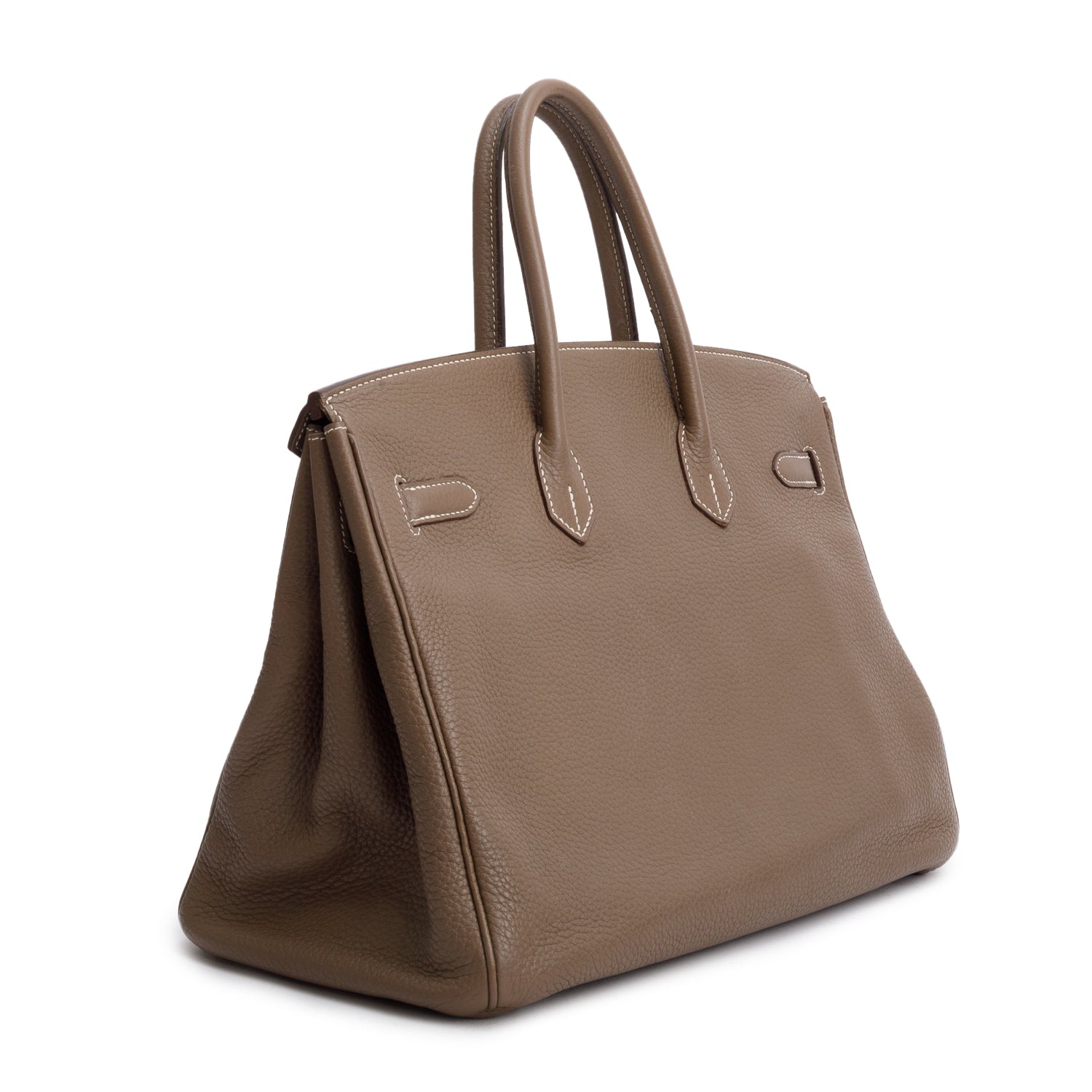 Hermes Etoupe Clemence Birkin 35