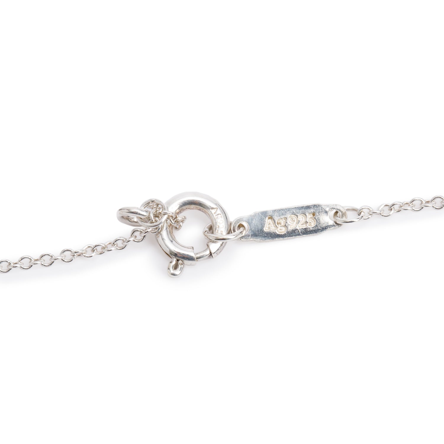 Tiffany & Co. Sterling Silver Medium 1837 Circle Pendant Necklace