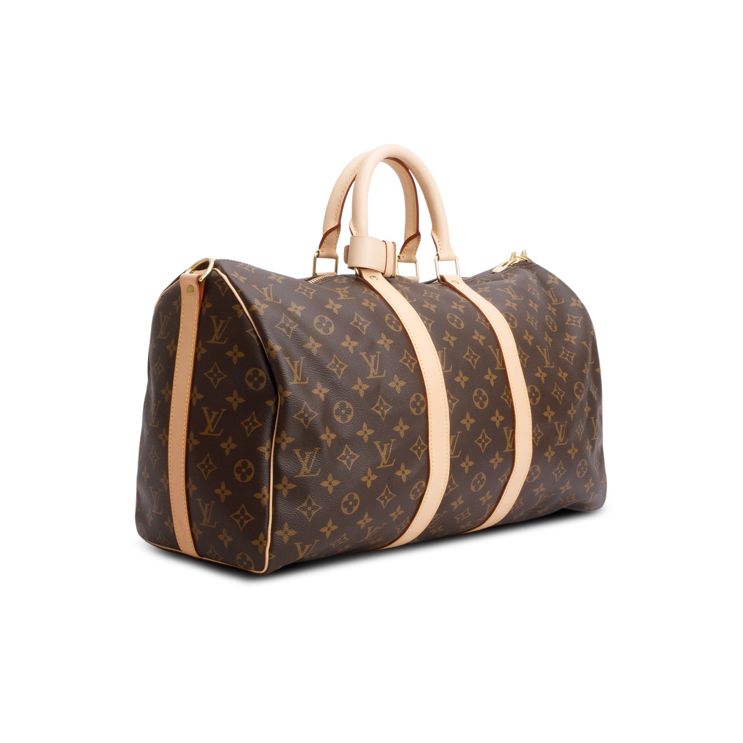 Louis Vuitton Monogram Keepall Bandouliere 45 w/ Strap & Box