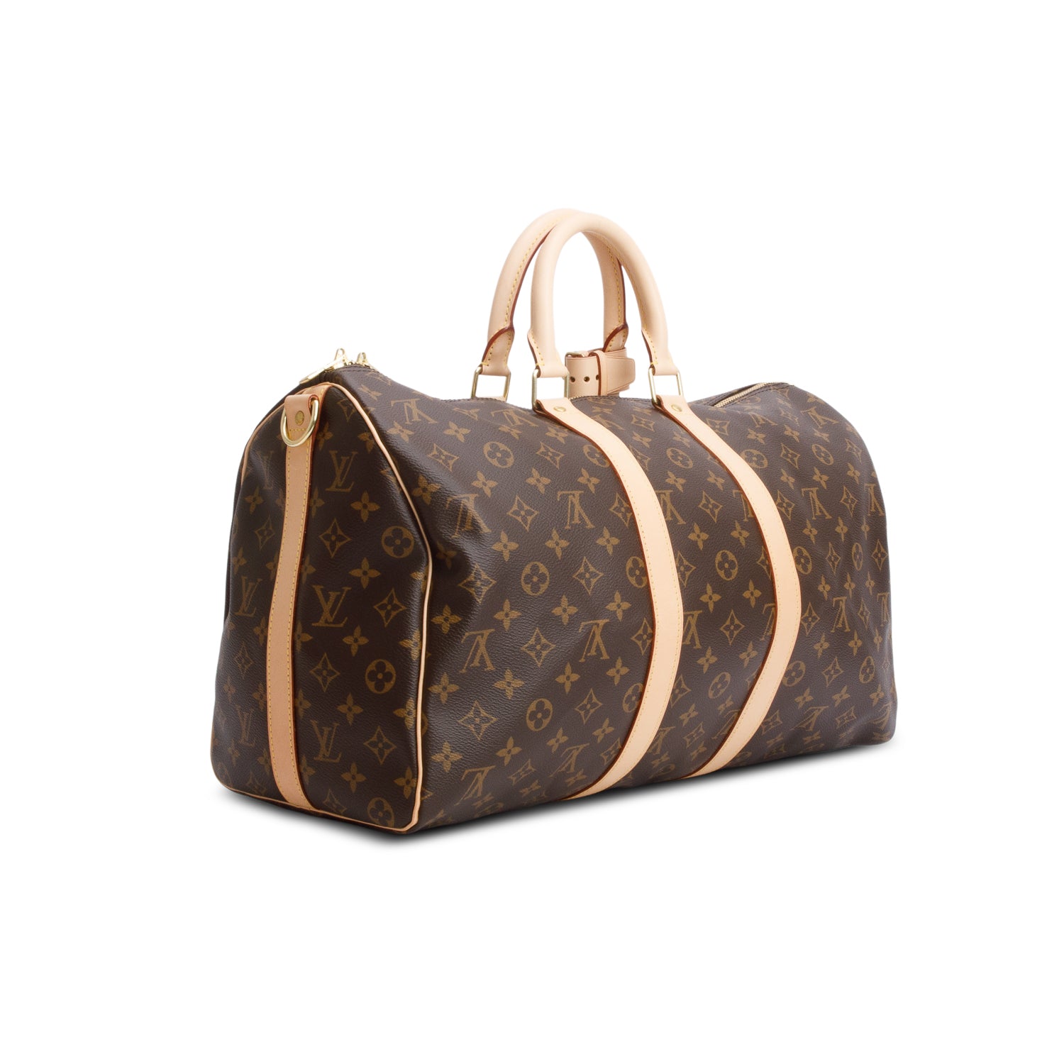 Louis Vuitton Monogram Keepall Bandouliere 45 w/ Strap & Box